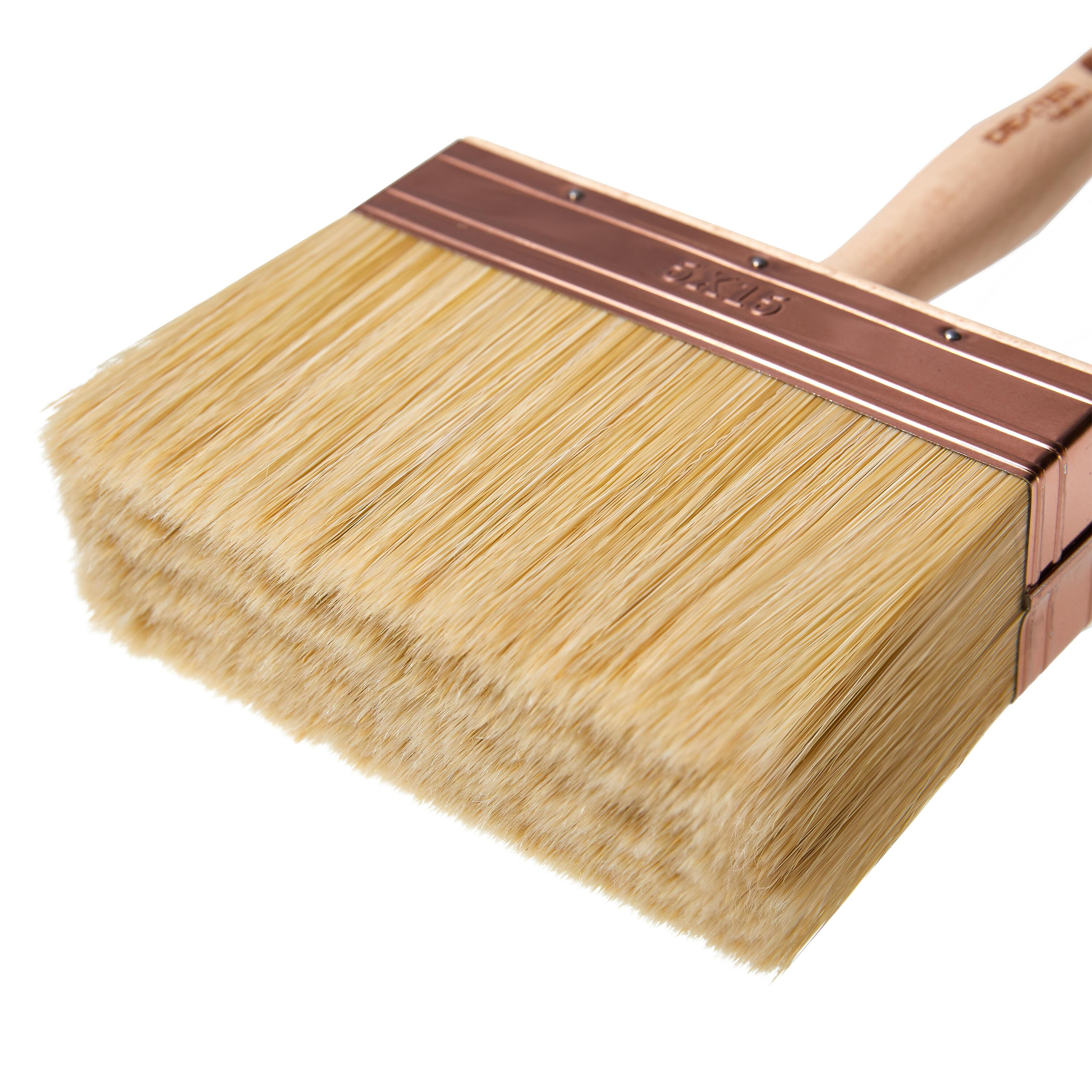 Pennello 150 mm x Sp 50 mm  per vernice a base acqua e vernice a base solvente, angoli e accesso difficile DEXTER PRO - 5