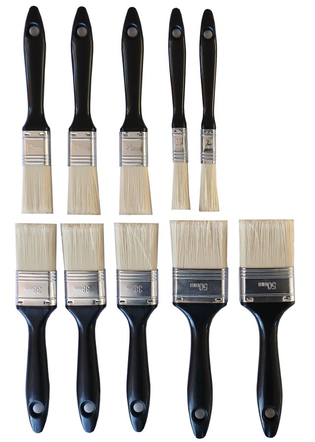 Lot de 10 pinceaux pour peindre toute surface
