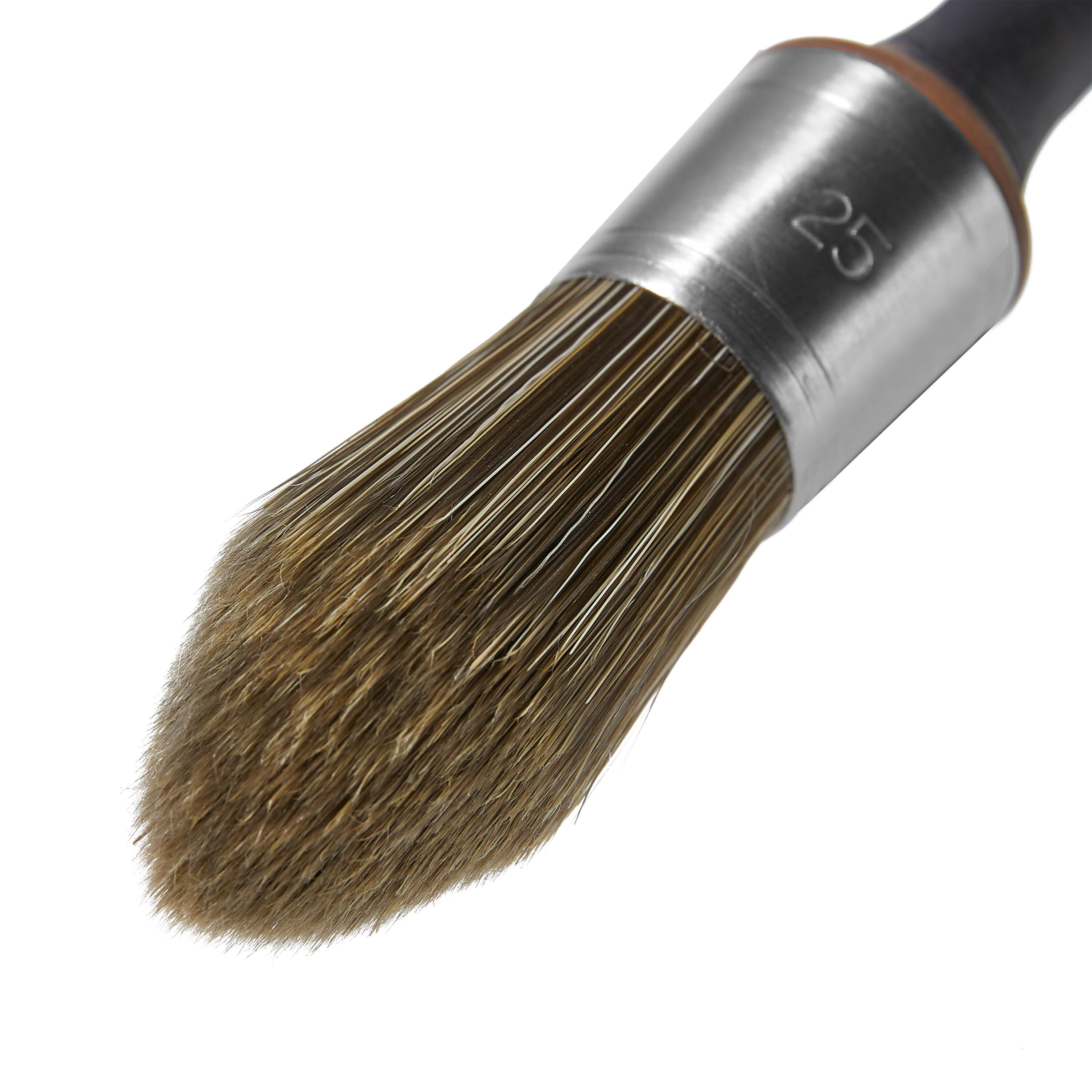 Pinceau conique pour vernir, huiler, vitrifier, lasurer et saturer, 25 mm DEXTER - 3