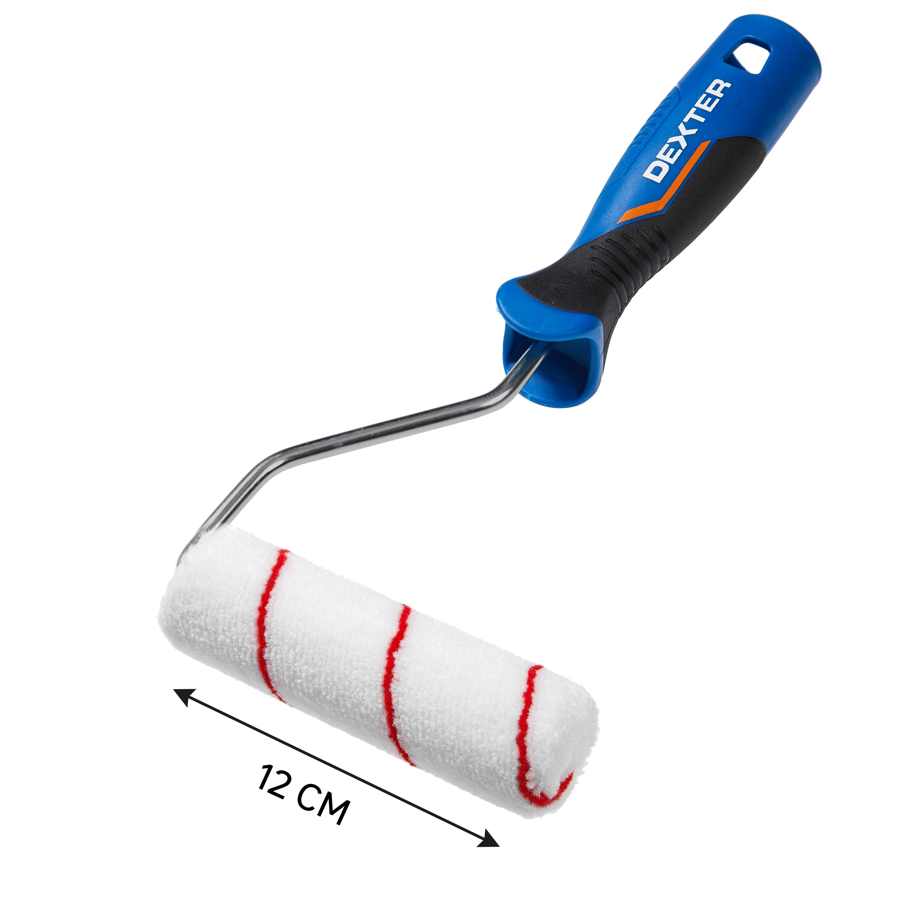 Minirouleau laque pour multisupport (bois, fer, métaux, pvc), DEXTER, l.120 mm - 2
