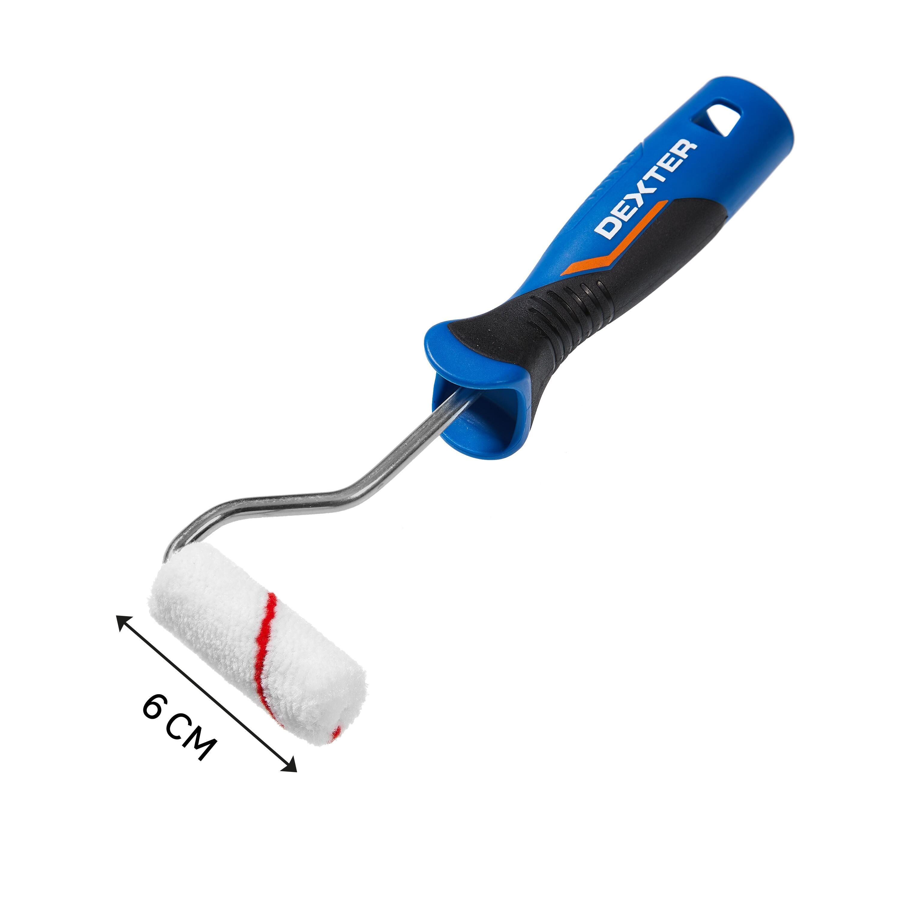 Minirouleau laque pour multisupport (bois, fer, métaux, pvc), DEXTER, l.60 mm - 2