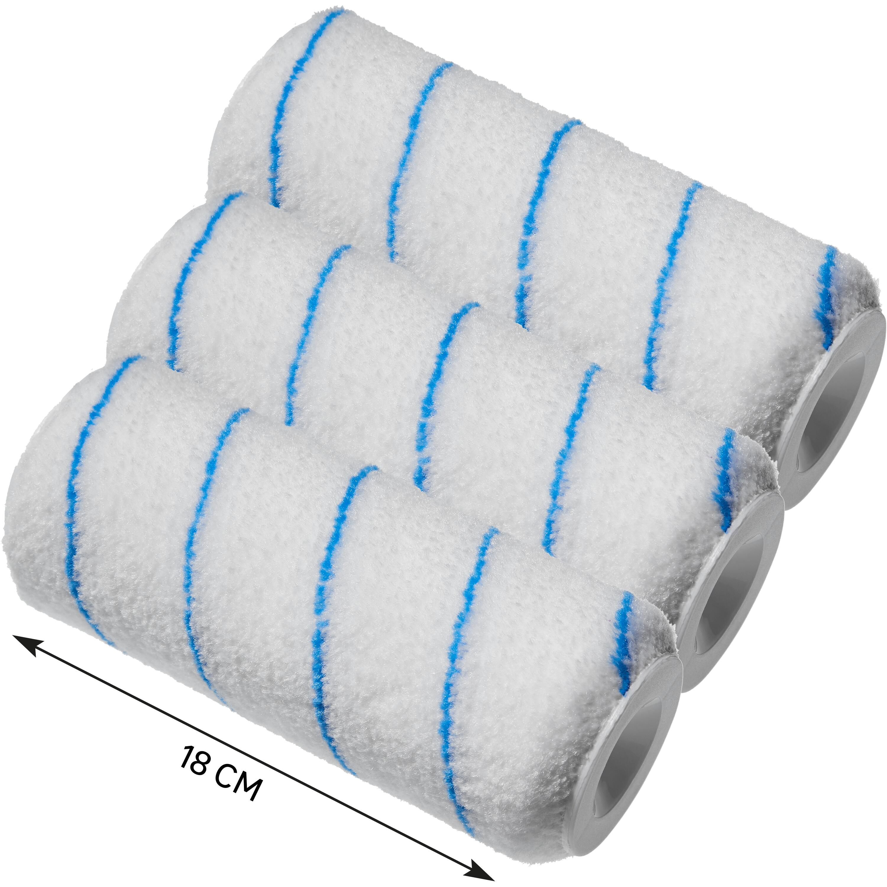 Lot de 3 recharges pour peindre une surface lisse l.180 mm DEXTER - 2