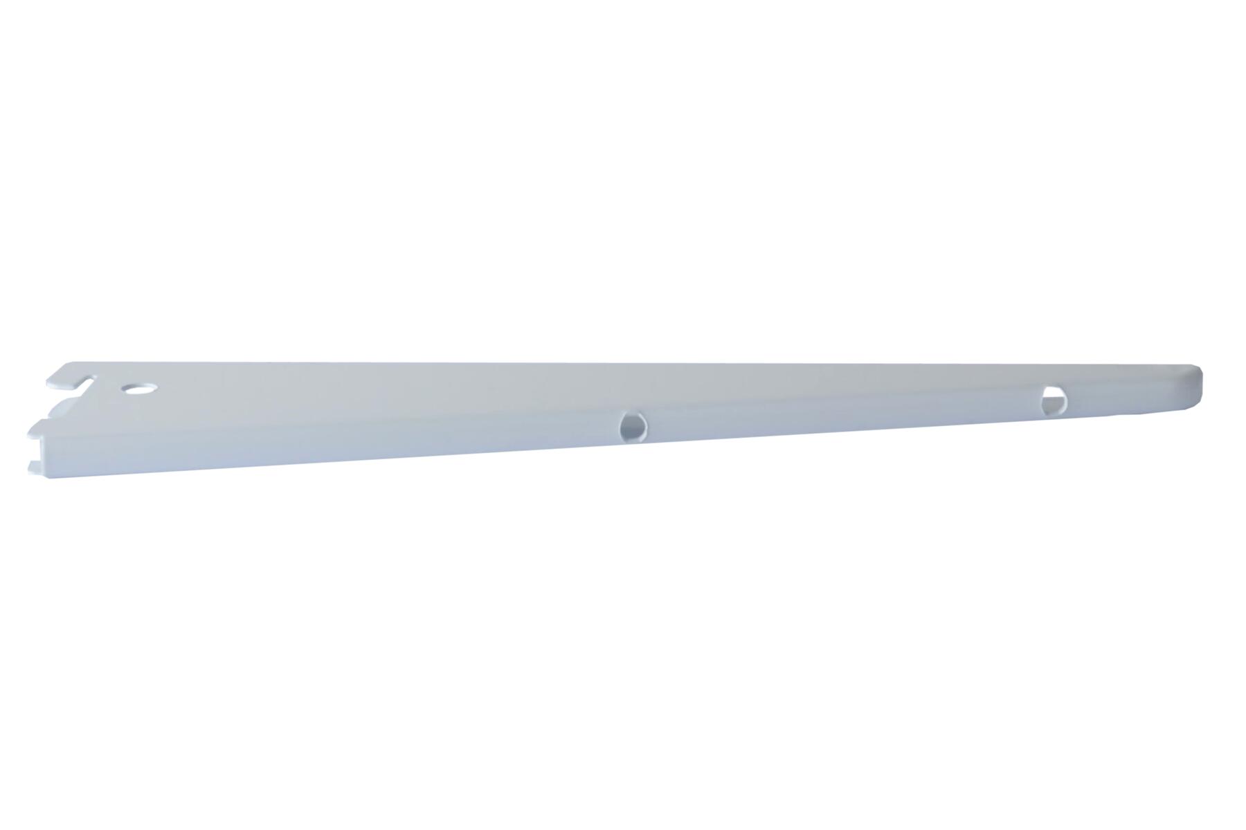 Console pour crémaillère double acier verni, P.27 cm entraxe 50 mm - 4