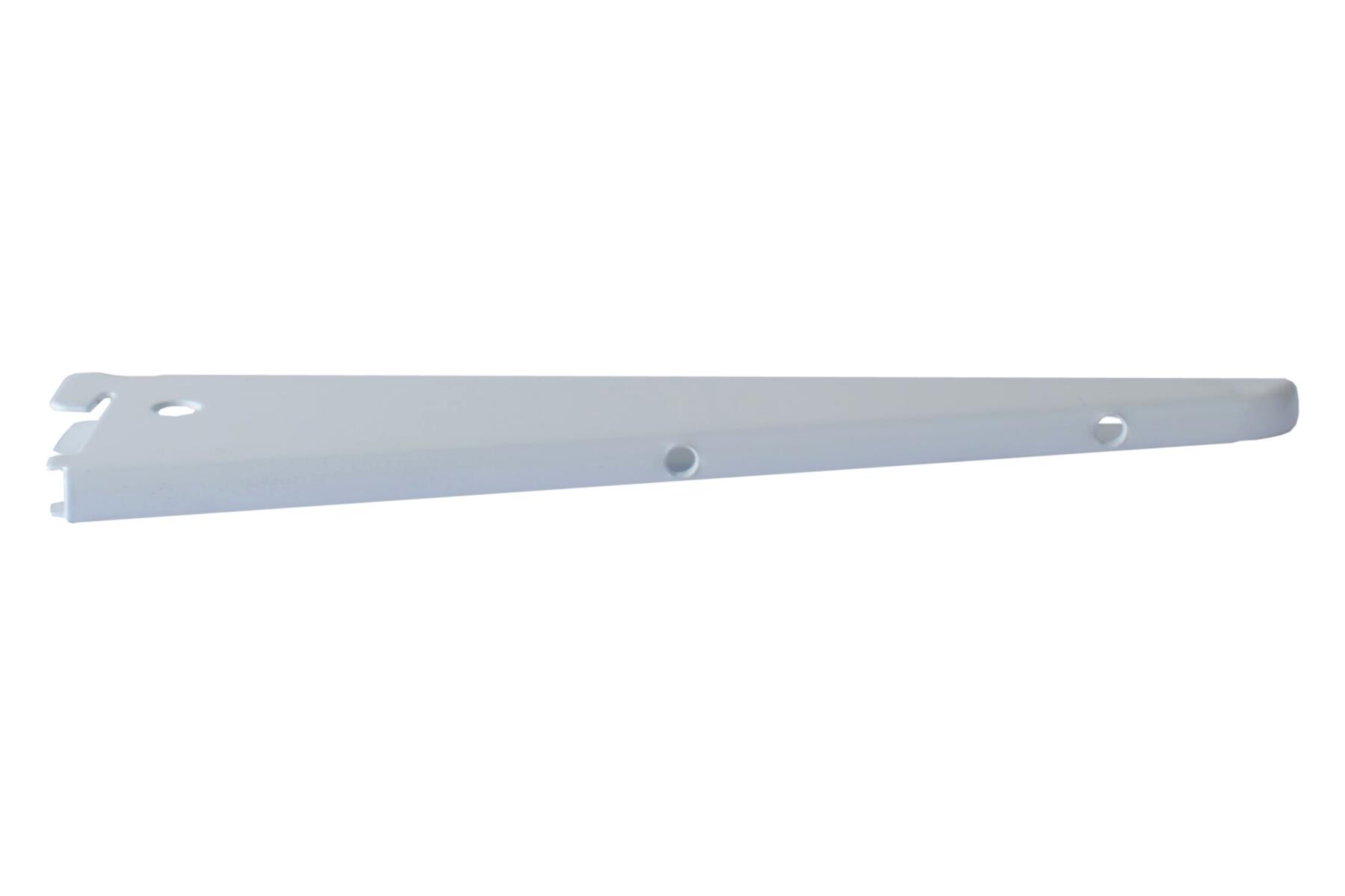 Console pour crémaillère double acier verni, P.22 cm entraxe 50 mm - 3
