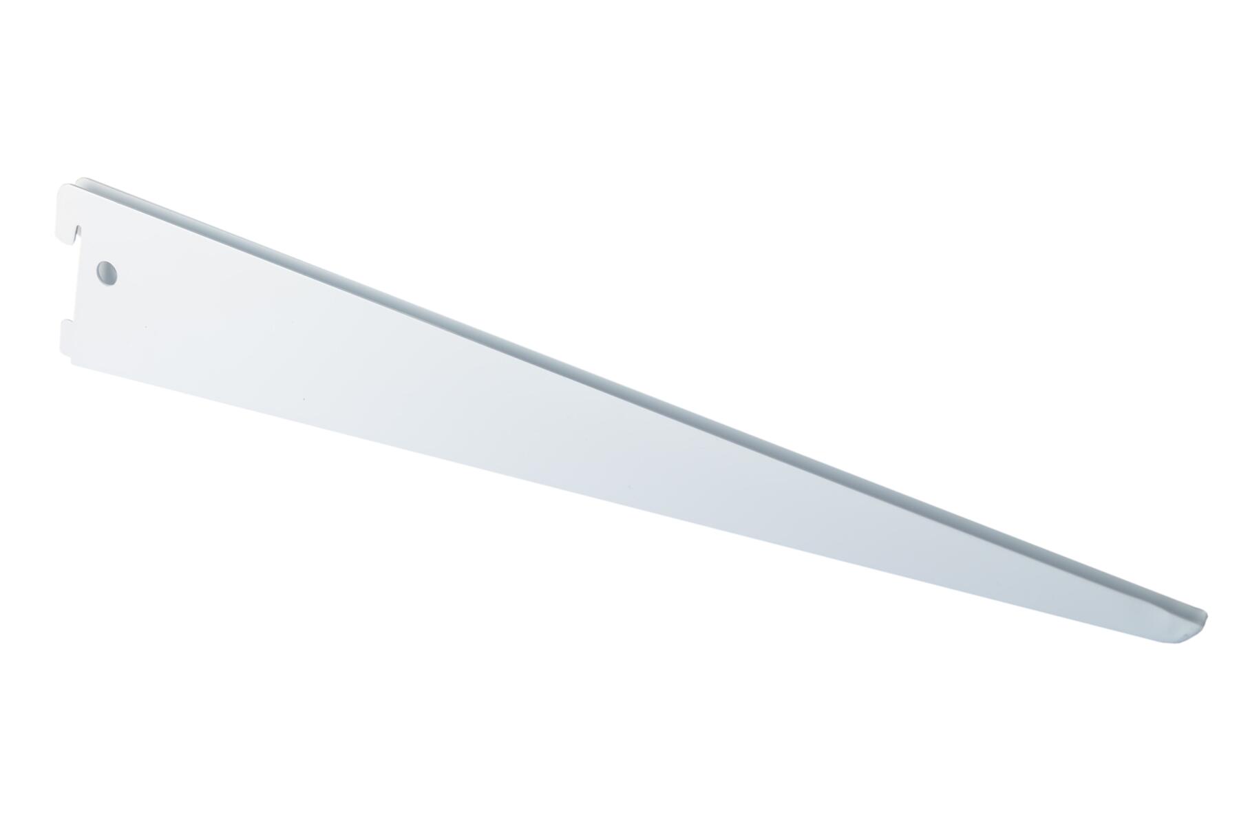 Lot de 10 consoles doubles acier verni, P.37 cm entraxe 50 mm - 2