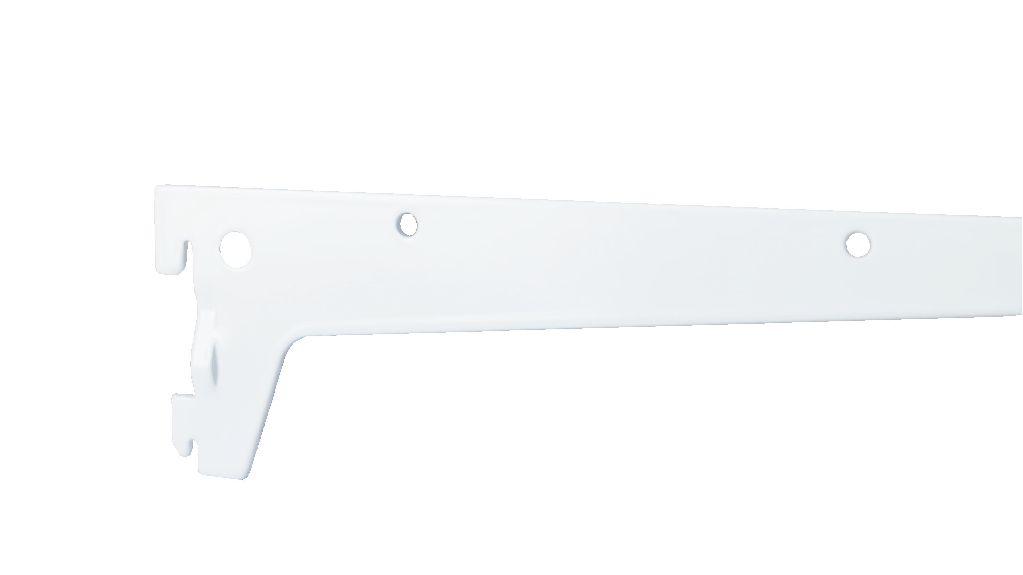 Support en acier pour barre de penderie l.27,5 x P.35.0 x Ep.2.5 cm - 2