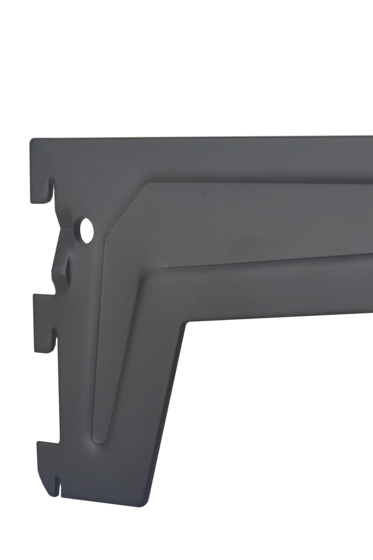 Console simple acier verni, P.60 cm entraxe 50 mm - 2