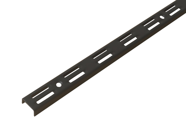 Crémaillère double acier, H.150 cm entraxe 50 mm