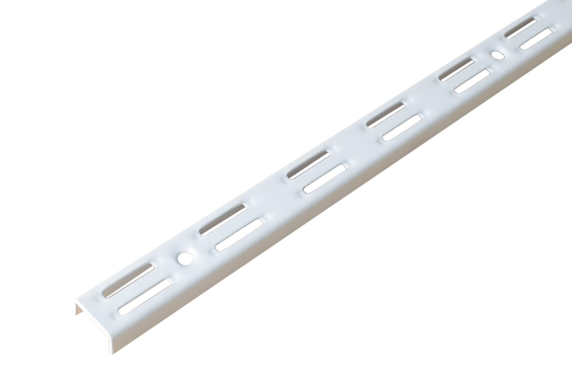 Crémaillère double acier, H.150 cm entraxe 50 mm