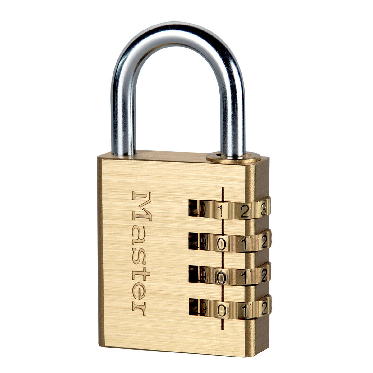 Cadenas à combinaison MASTERLOCK laiton, l.40 mm - 3