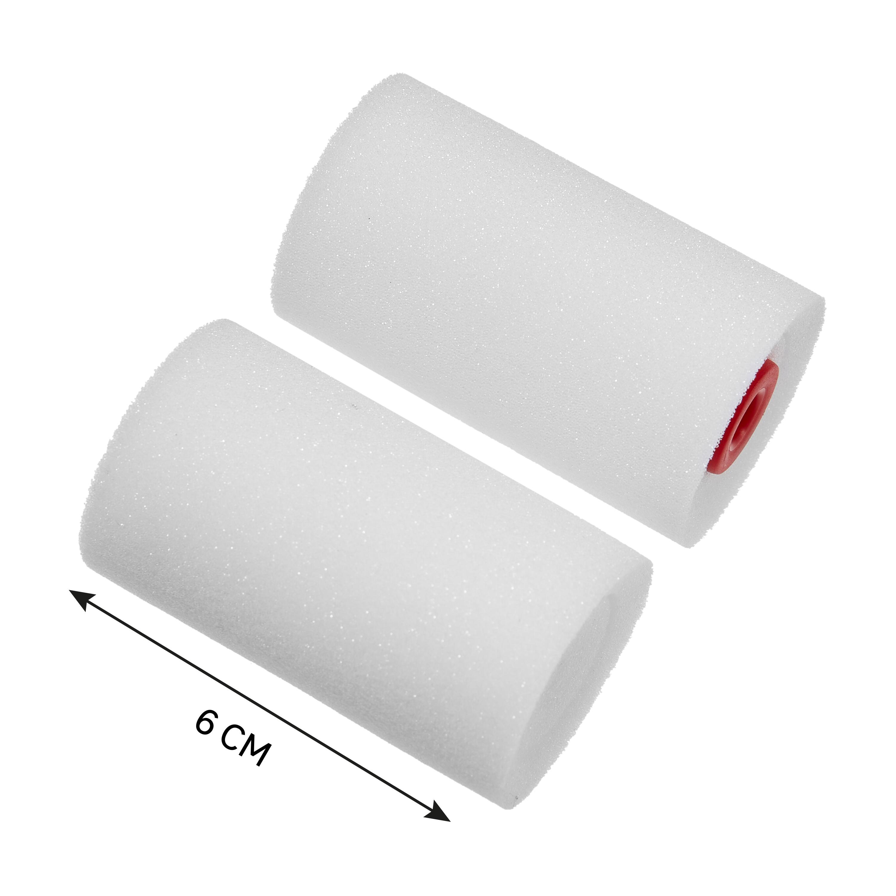 Lot de 2 recharge de rouleau à peinture pour appliquer une résine l.60 mm DEXTER - 2