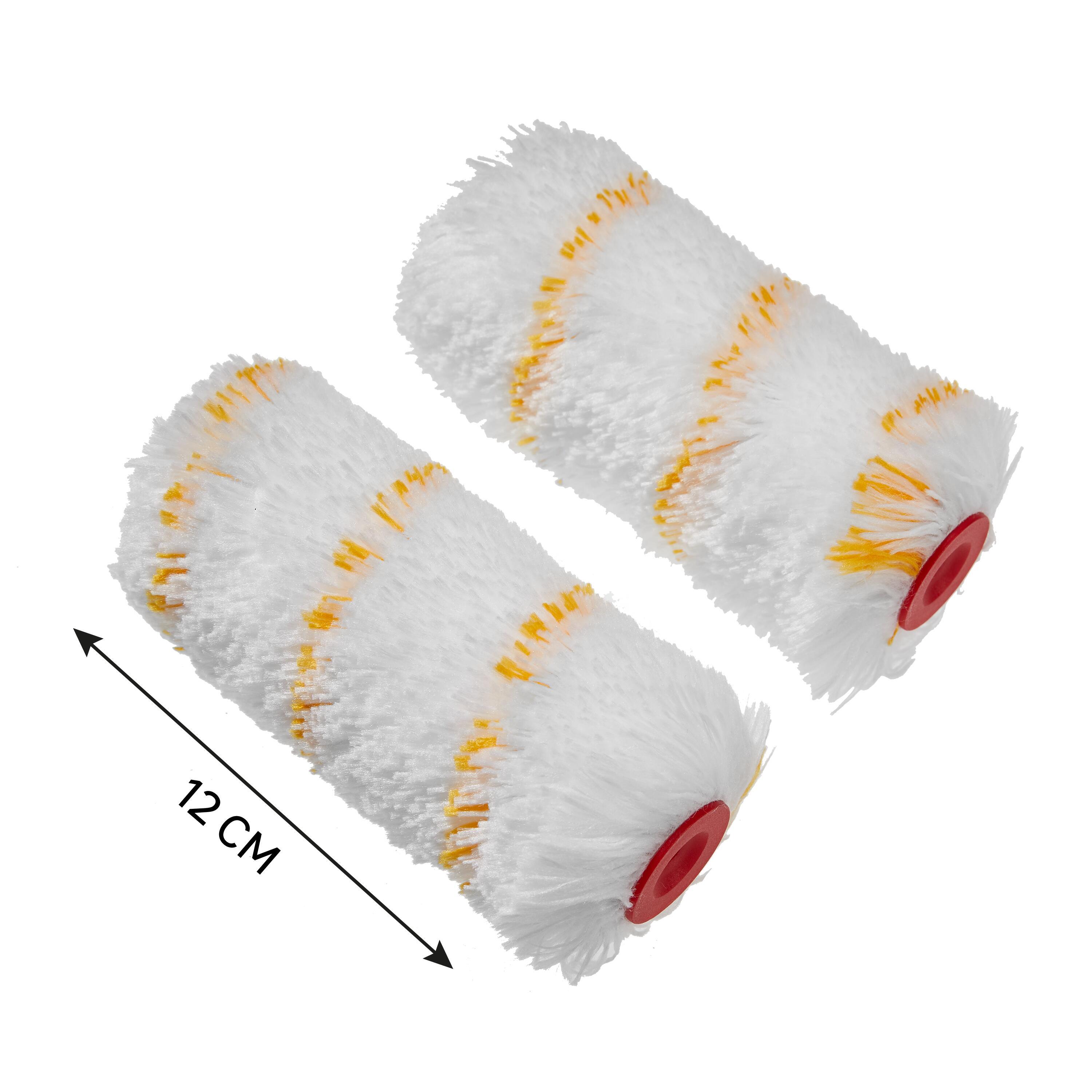 Lot de 2 mini manchons toute peinture pour façade rugueuse, DEXTER, l.120 mm - 2