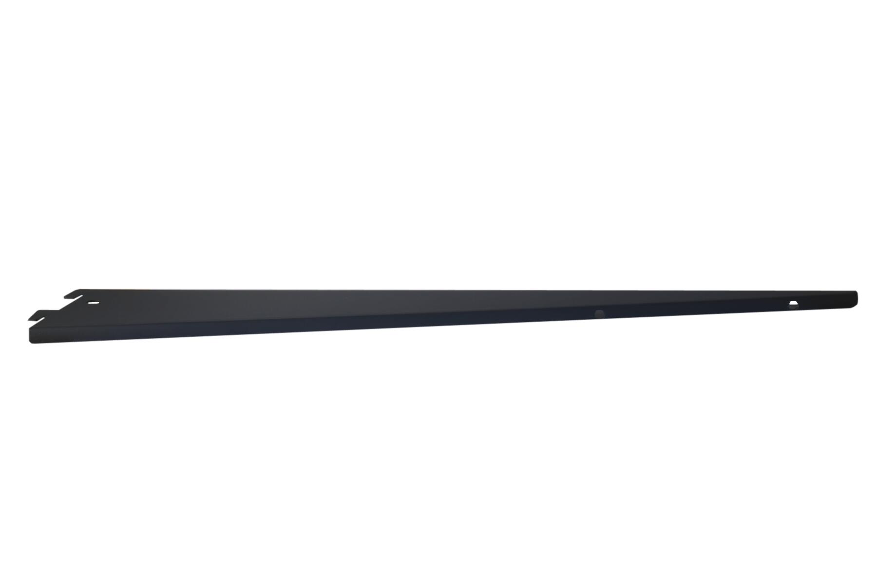 Console pour crémaillère double acier verni, P.47 cm entraxe 50 mm - 3