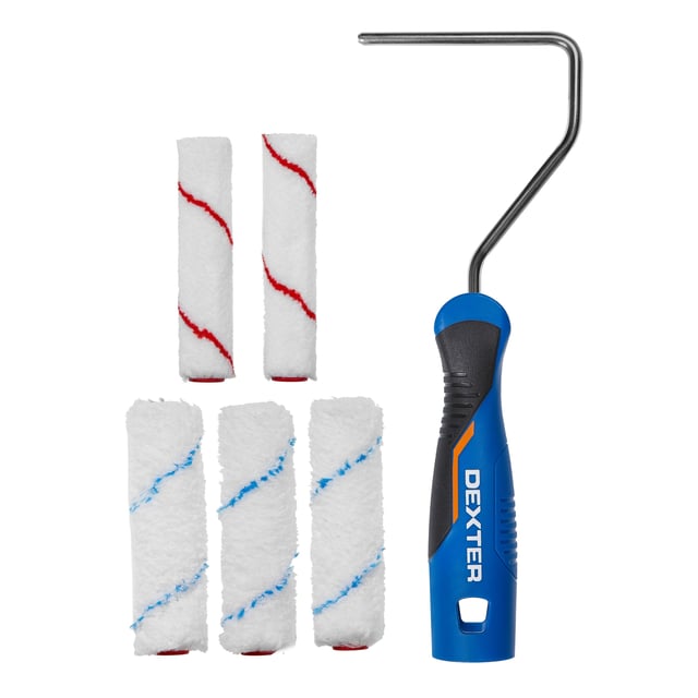 Kit de peinture pour peindre, vernir, huiler, vitrifier, lasurer et saturer, DEX