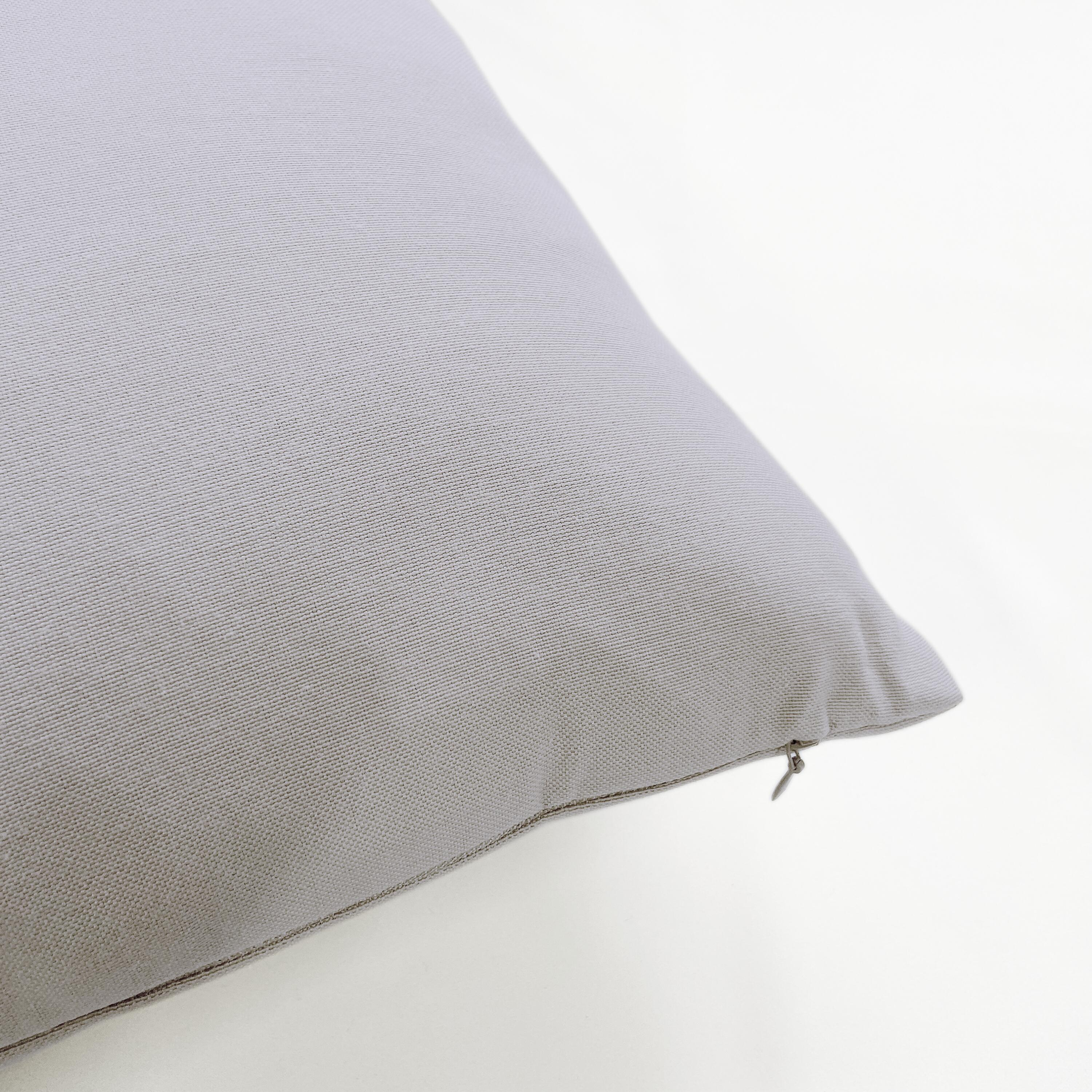 Housse de coussin Pharell, gris x l.45 cm - 2