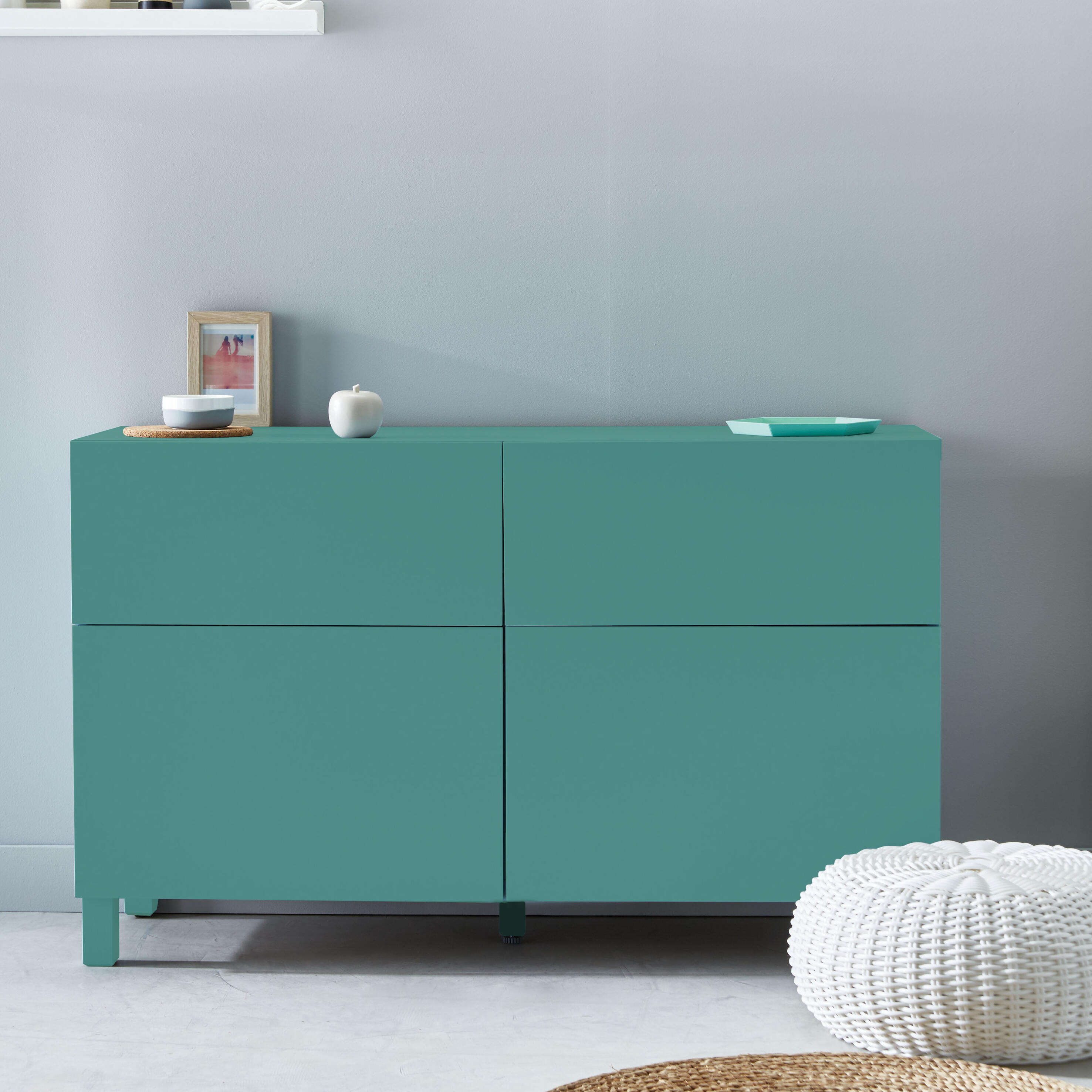 Peinture meuble et boiserie Charme ID rivage mat 0.5L - 2