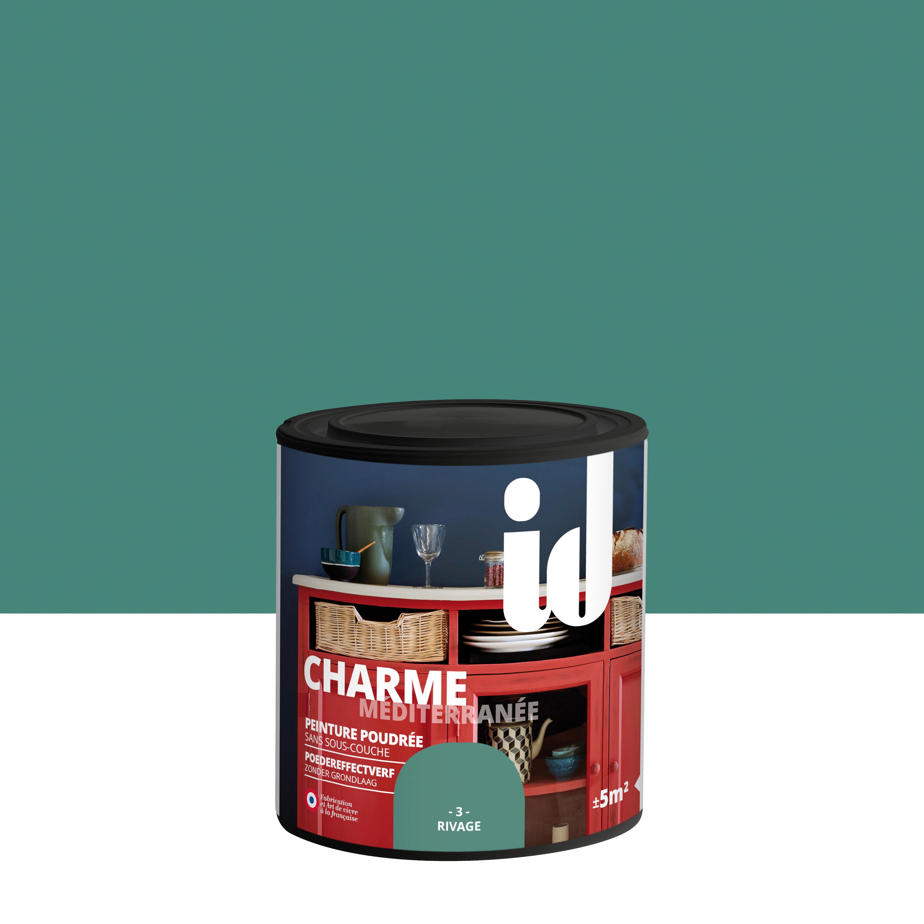 Peinture meuble et boiserie Charme ID rivage mat 0.5L - 5