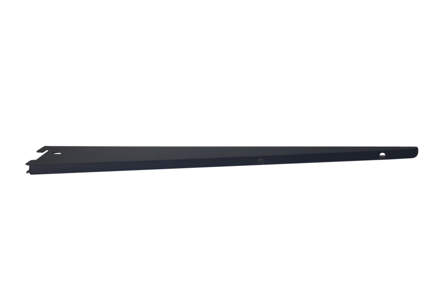 Supporto doppio per mensola Spaceo L 38.1 x H 1 x P 37 cm nero - 3