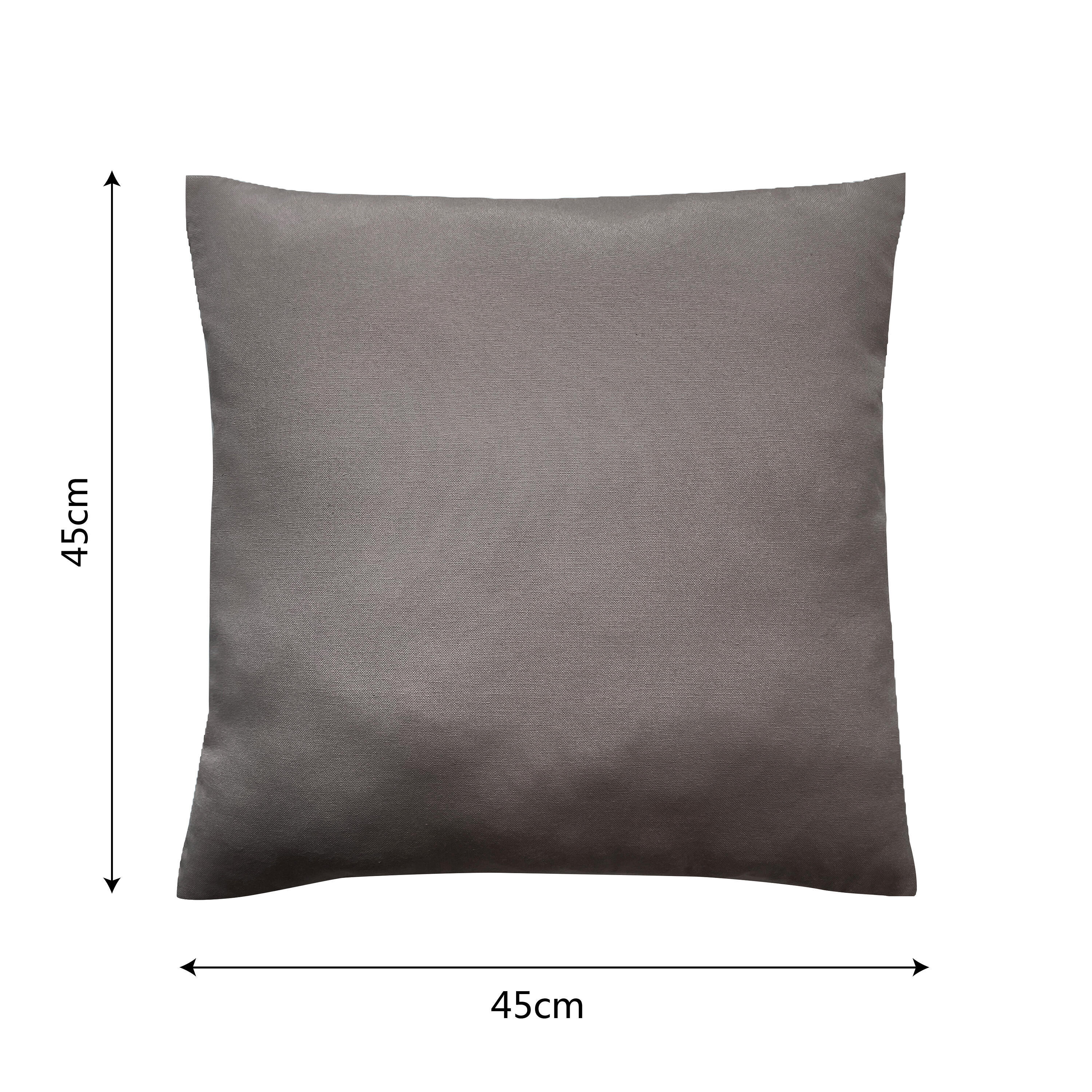 Poszewka na poduszkę Pharell Fossil brązowa 45 x 45 cm Inspire - 2