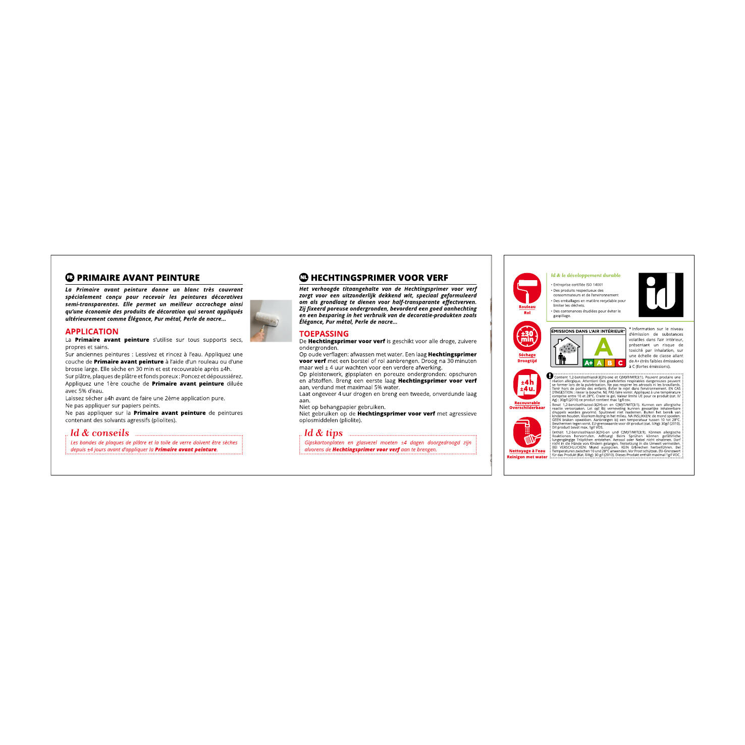 Sous-couche Avant peinture ID 2.5L - 4