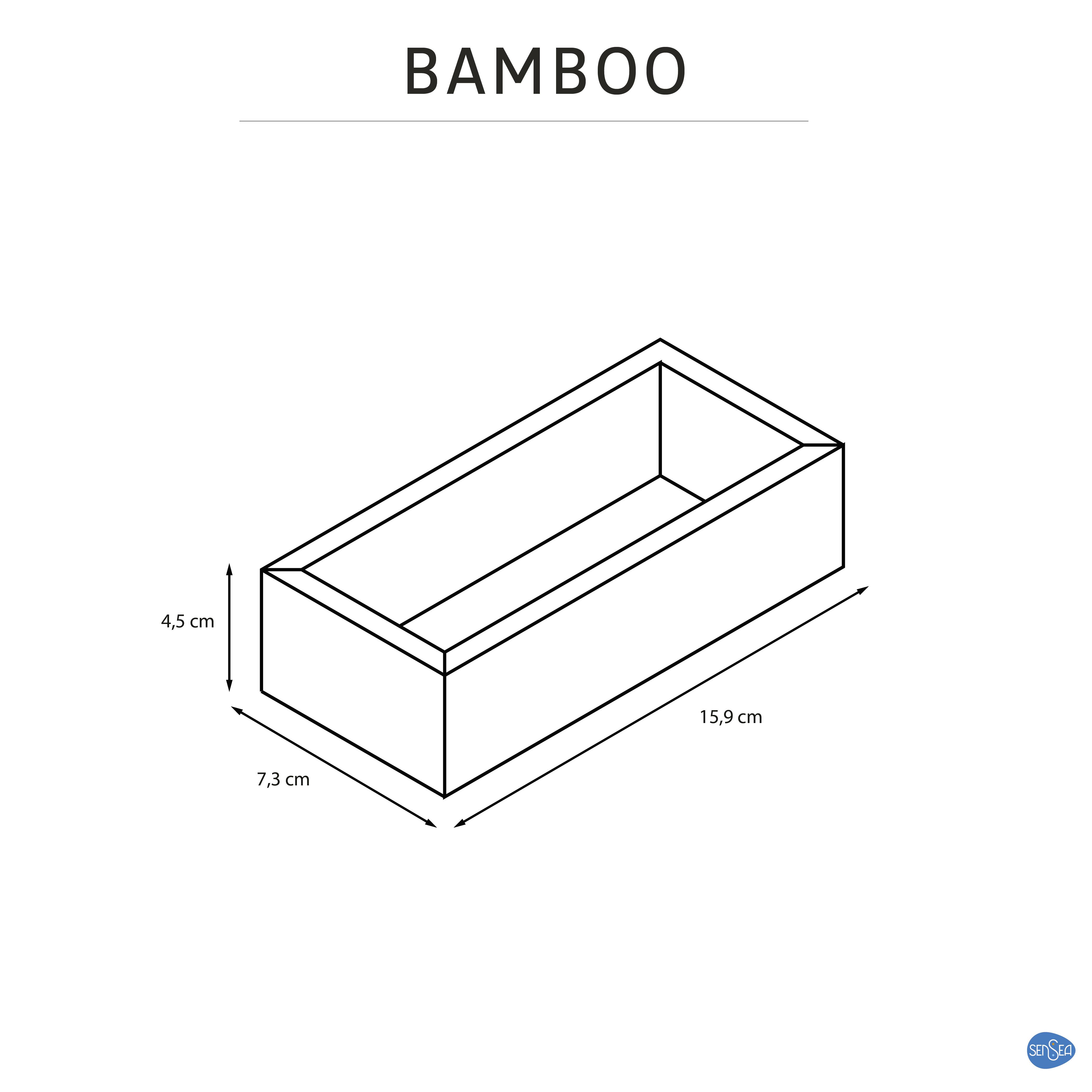 Organiseur marron Bambou s SENSEA - 7