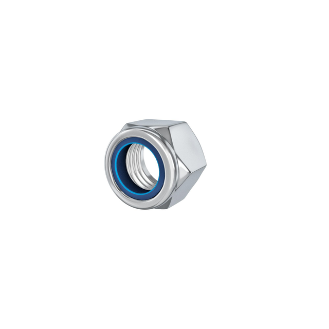 6 écrous acier STANDERS, Ø10 mm