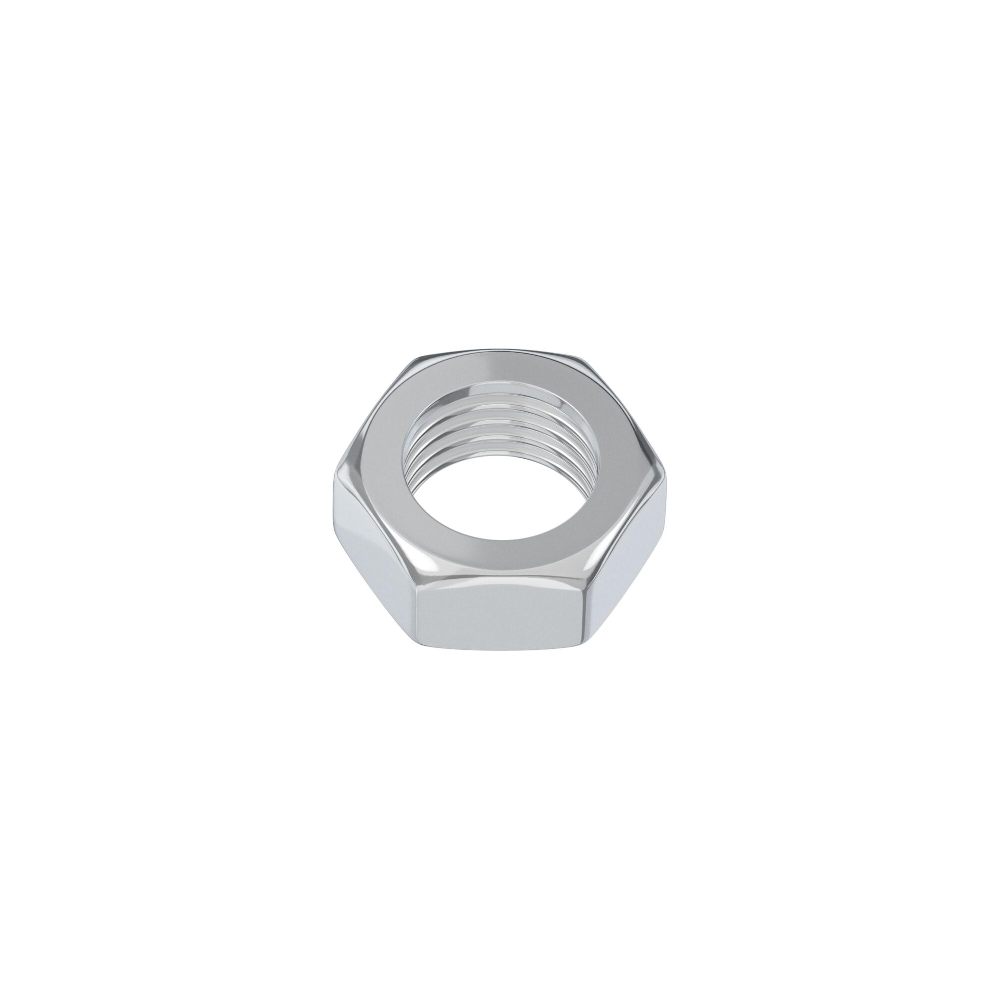 15 tuerca hexagonal de acero cincado Ø 8 mm - 3