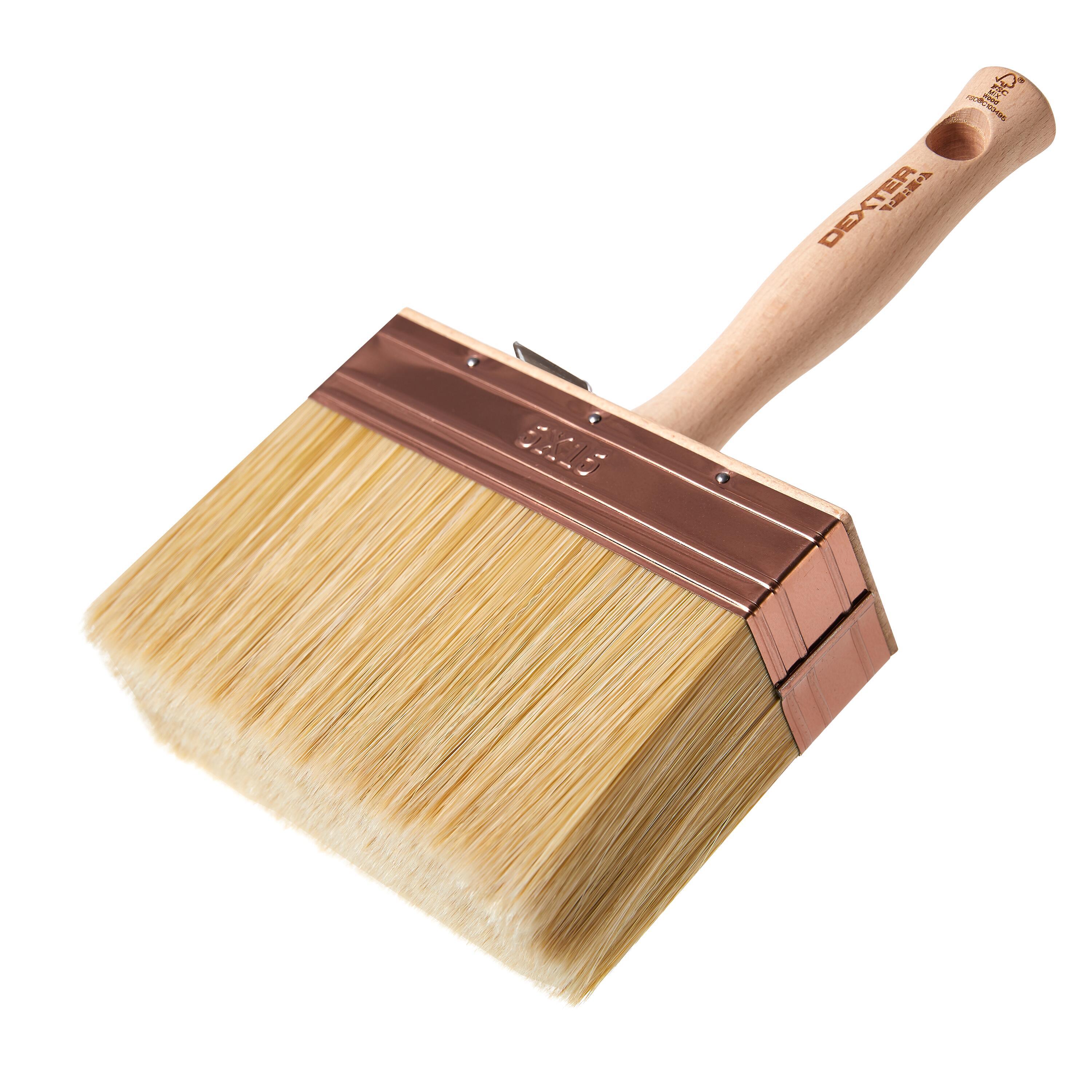 Pennello 150 mm x Sp 50 mm  per vernice a base acqua e vernice a base solvente, angoli e accesso difficile DEXTER PRO - 4