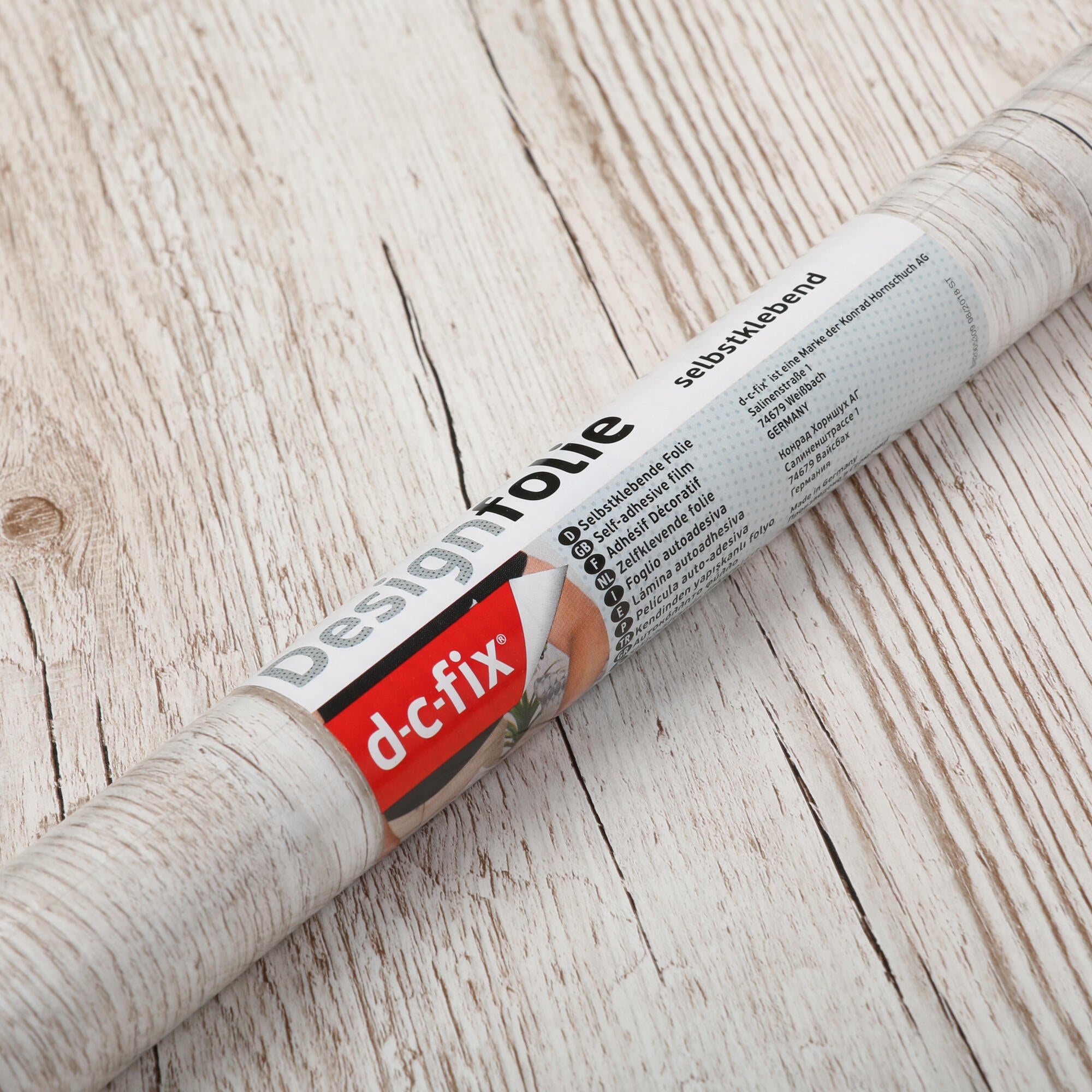 Adhésif décoratif D-C-FIX Effet bois pin blanchi, pino aurelio l.0.675 x L.2 m - 8