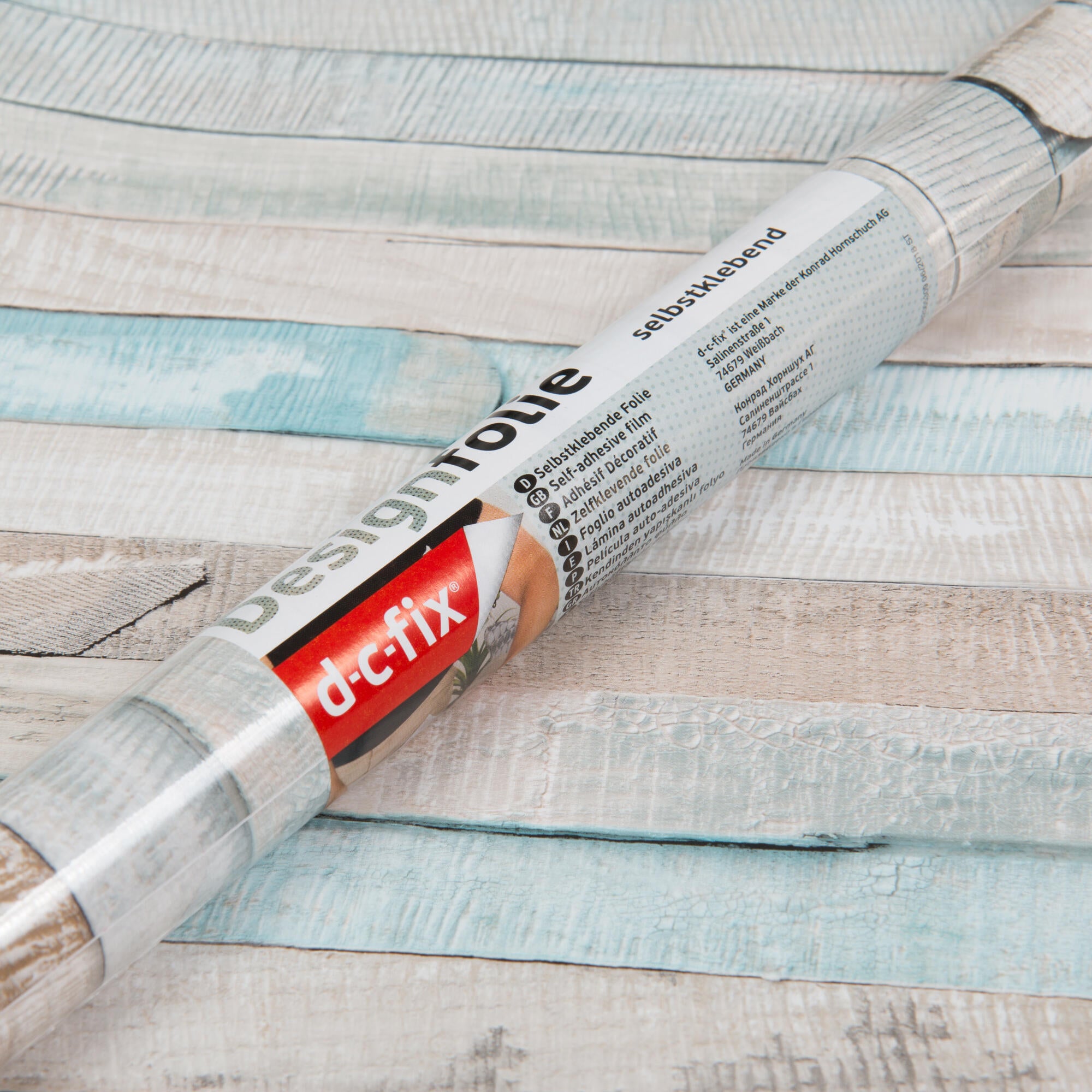 Adhésif décoratif D-C-FIX Effet bois peint, rio ocean l.0.675 x L.2 m - 8