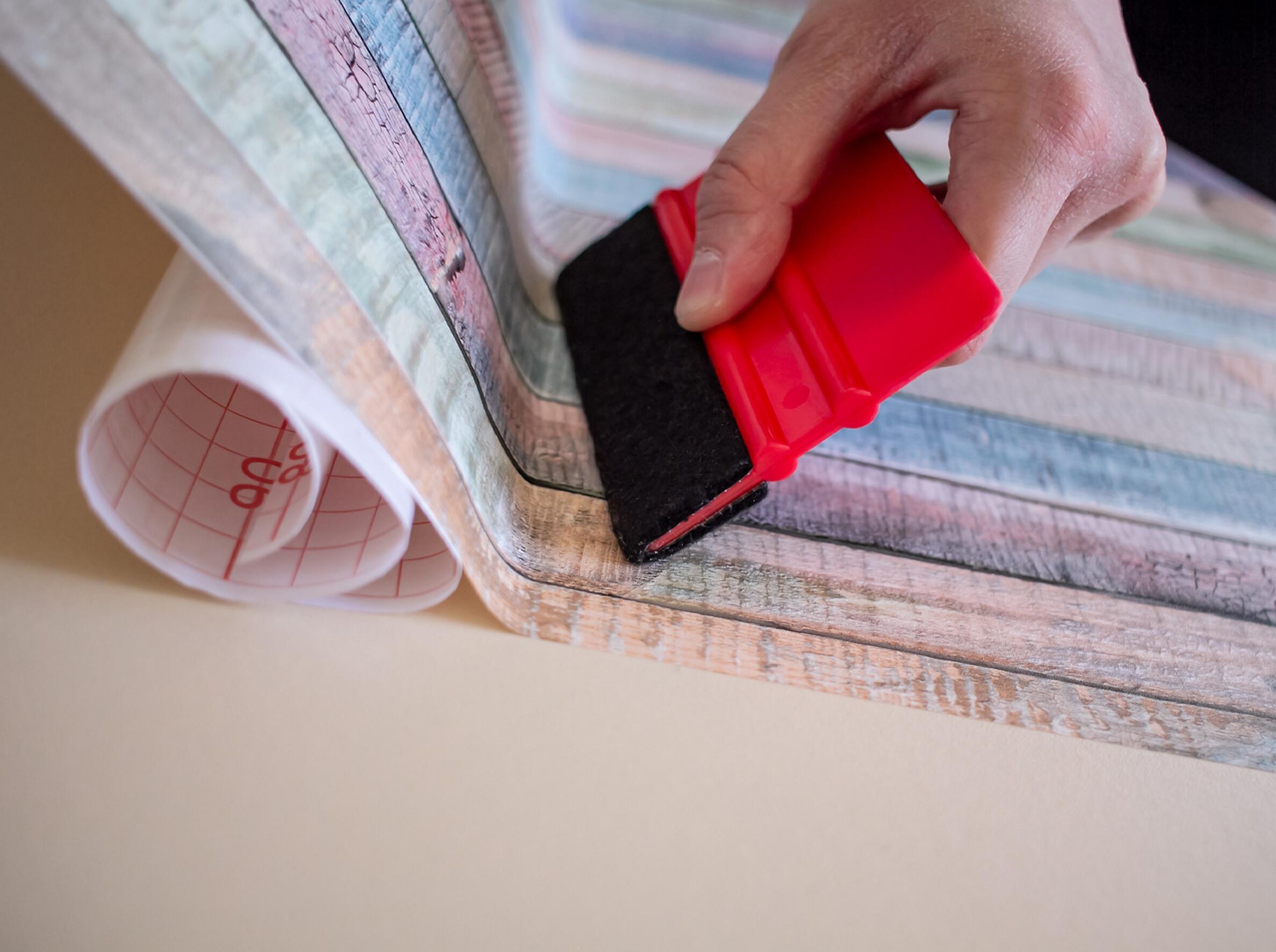 Adhésif décoratif en rouleau D-C-FIX Effet bois peint, rio l.0.45 x L.2 m - 6