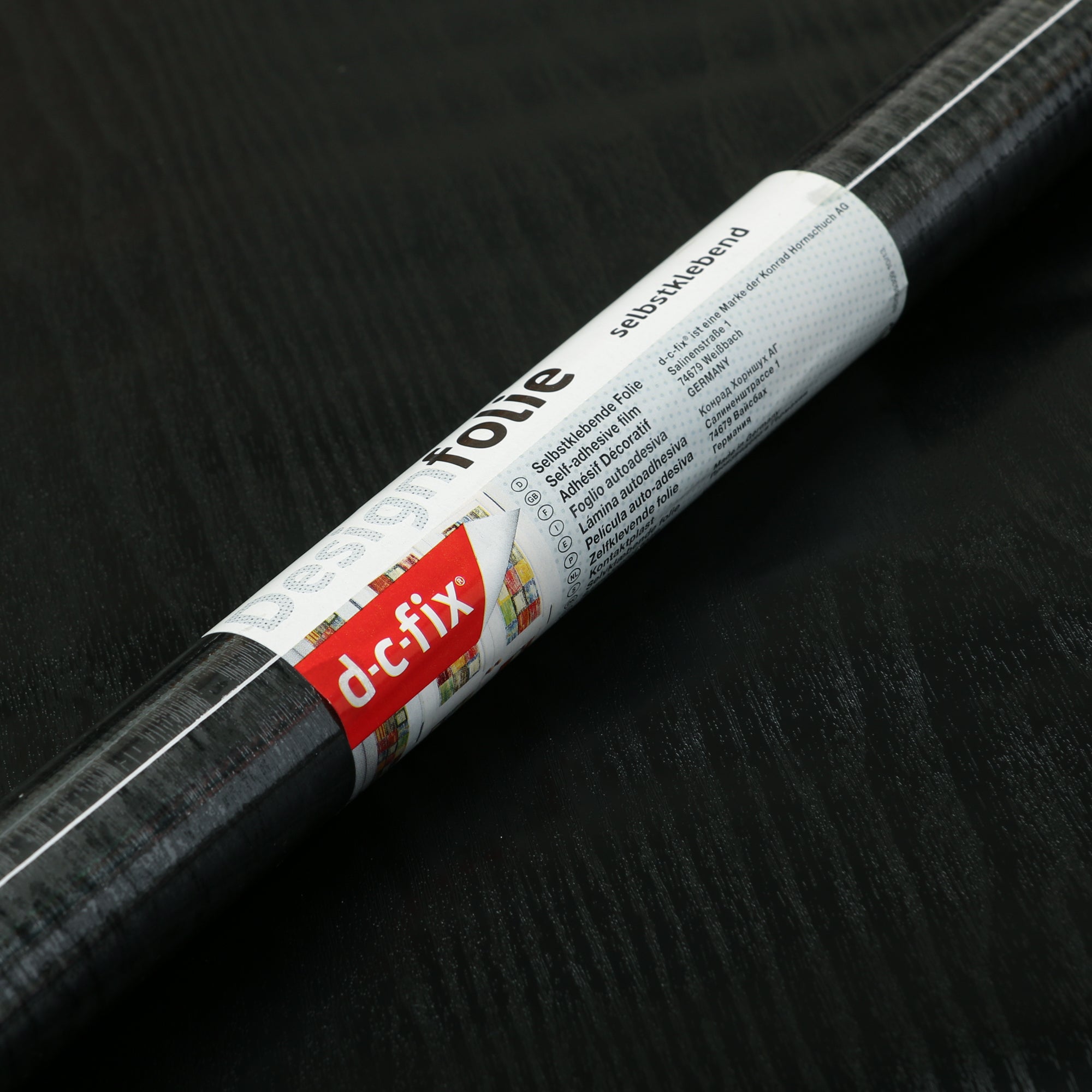 Adhésif décoratif en rouleau D-C-FIX Effet bois, noir l.0.675 x L.2 m - 7