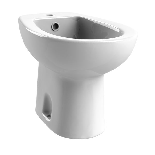 Bidet porcelaine blanc à poser, Nerea