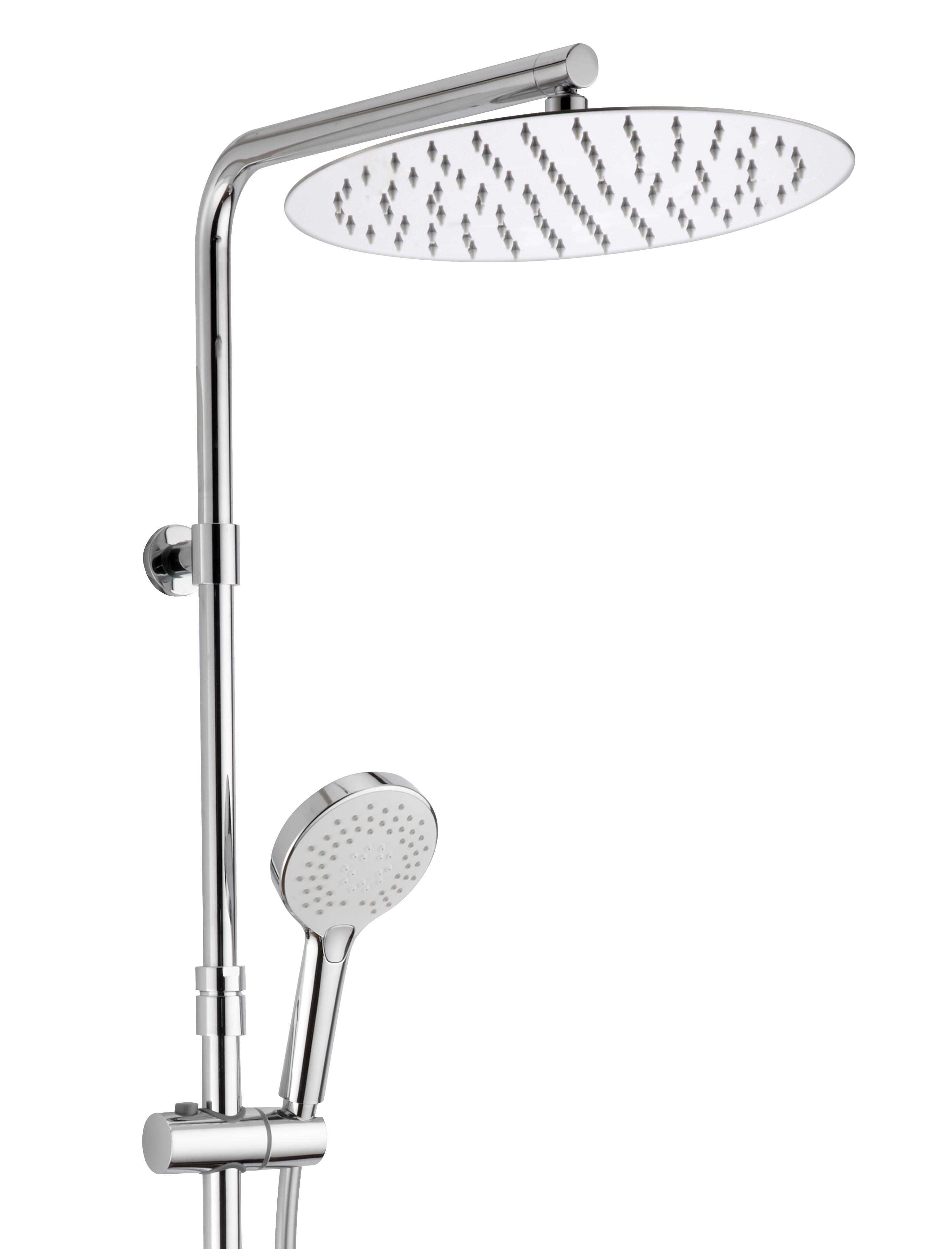 Colonne de douche avec robinet thermostatique, SENSEA Icône, Chrome - 6