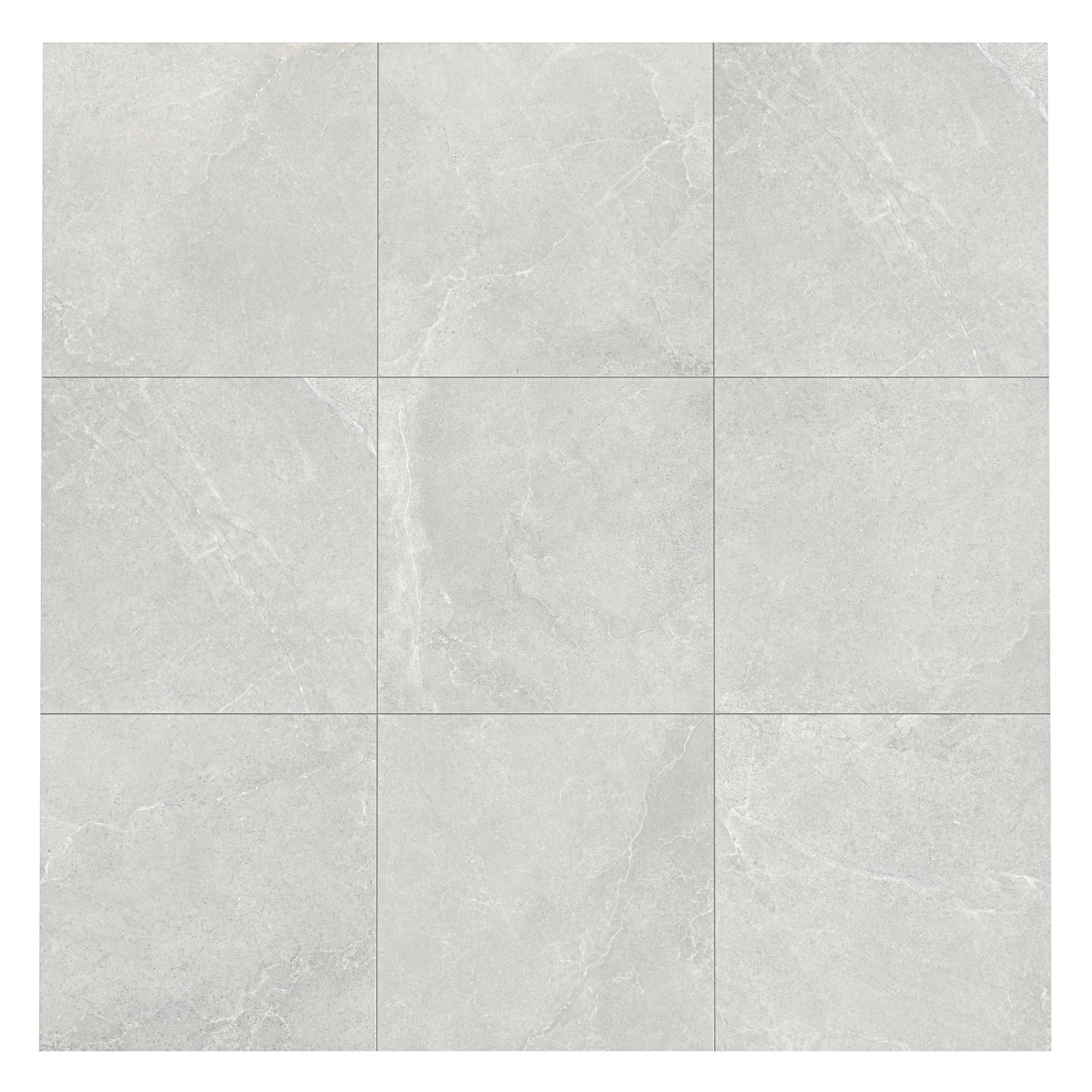 Carrelage effet pierre gris moyen Impulse l.60 x L.60 cm - 3