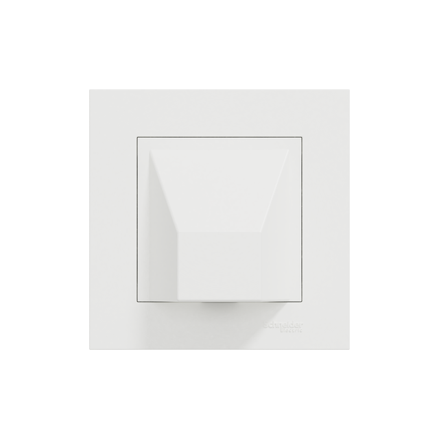 Sortie de câble Miluz, SCHNEIDER ELECTRIC, blanc