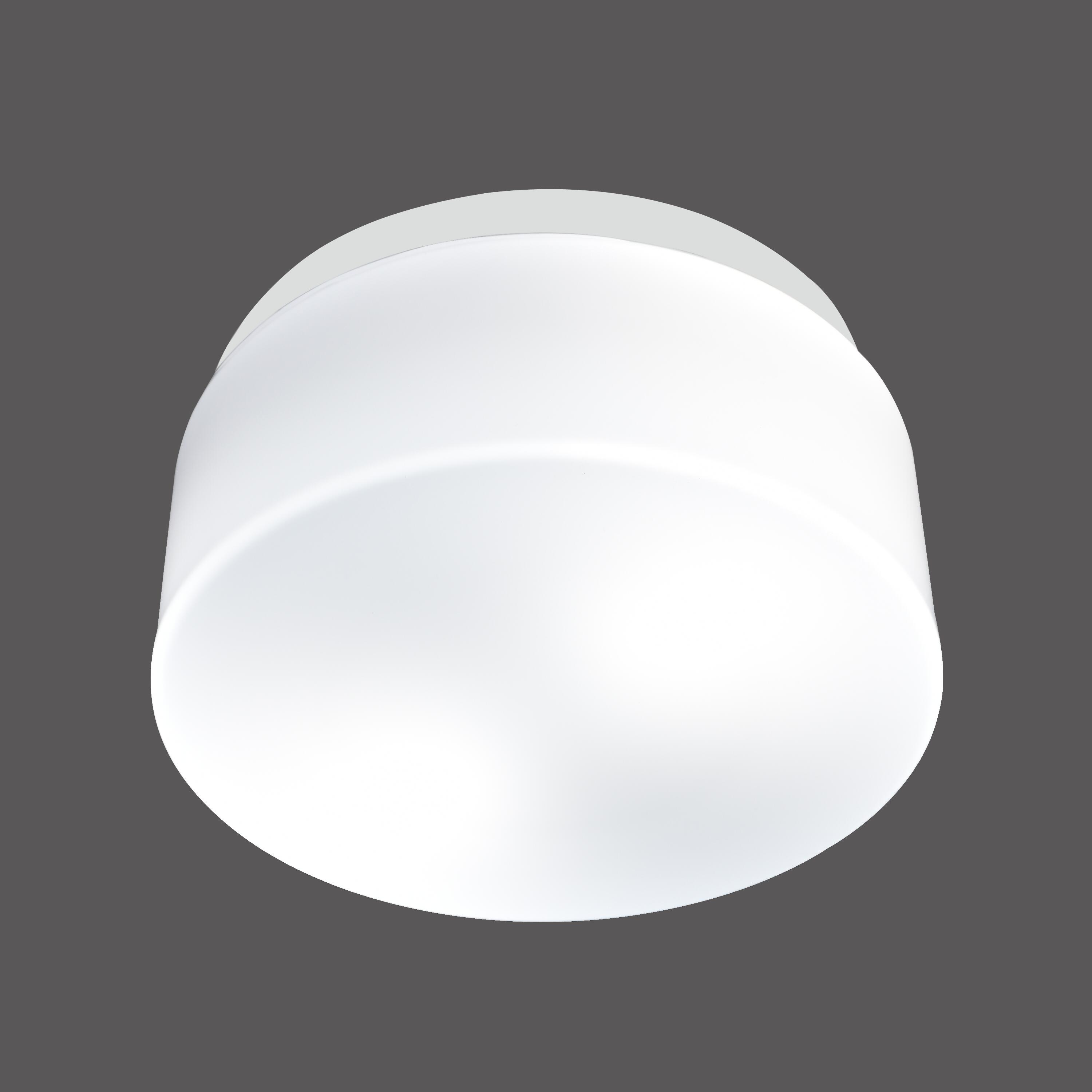Plafonnier salle de bain 2 x E27, D.25 cm blanc - 3