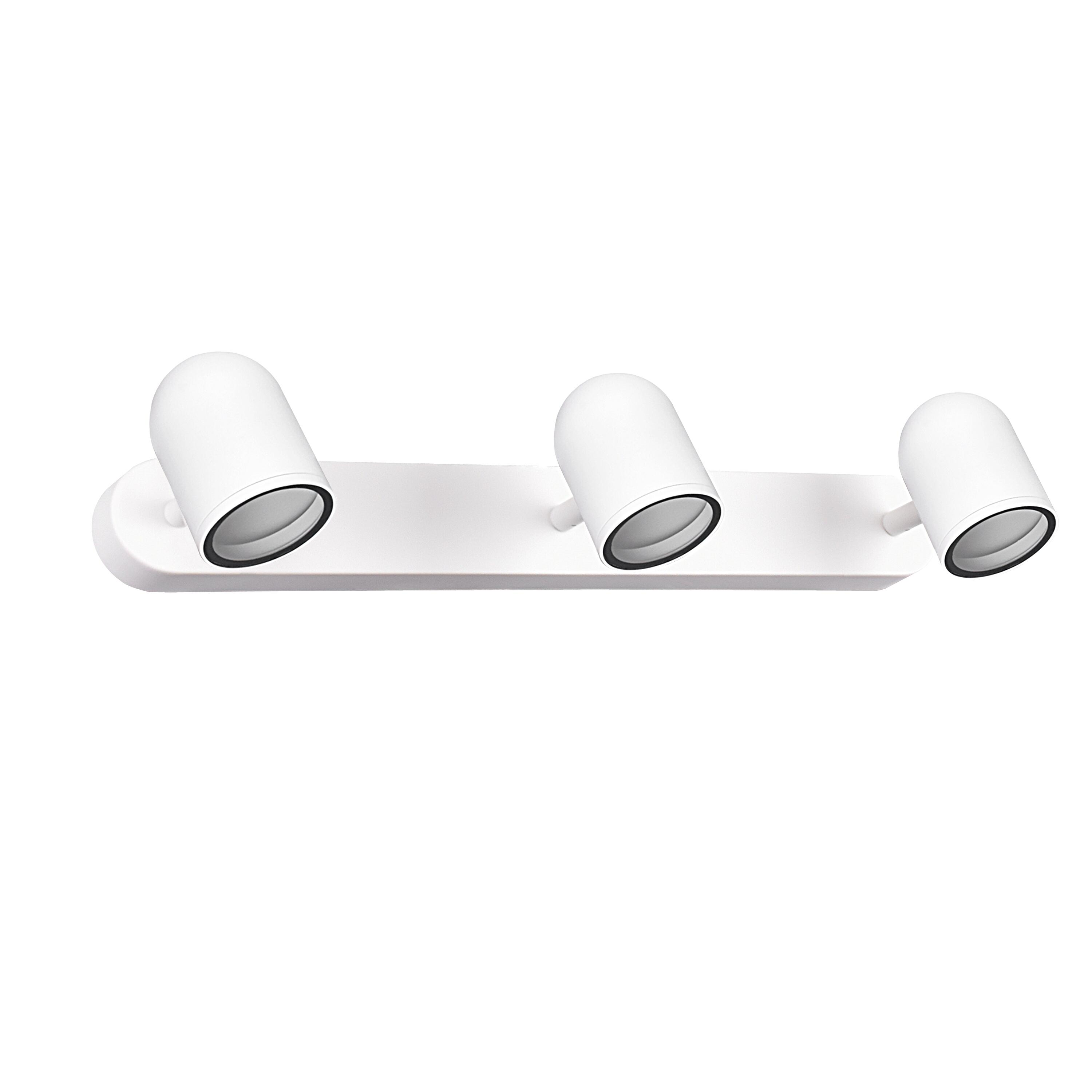 Rampe 3 spots salle de bain Doli GU10, blanc Inspire - 4