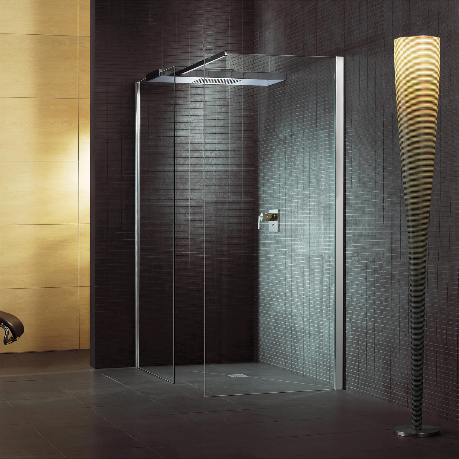 Receveur de douche prêt à carreler carré L.120 x l.120 WEDI Primo - 2