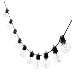 Catena di luci solari per esterni, 2 × 7 m, 50 LED, filo di rame, catena di luci solari a LED, per esterni, giardino, impermeabile, illuminazione solare per esterni e terrazze