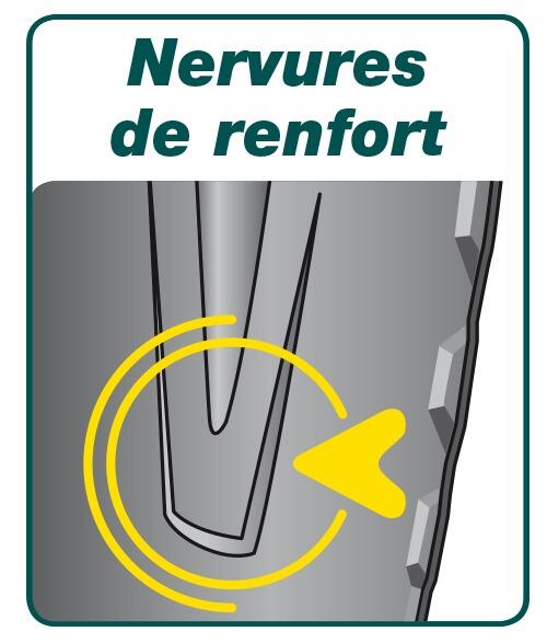 Louchet à bêcher acier trempé LEBORGNE Senlis, manche composite L.100 cm - 6