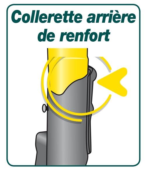 Louchet à bêcher acier trempé LEBORGNE Senlis, manche composite L.100 cm - 5