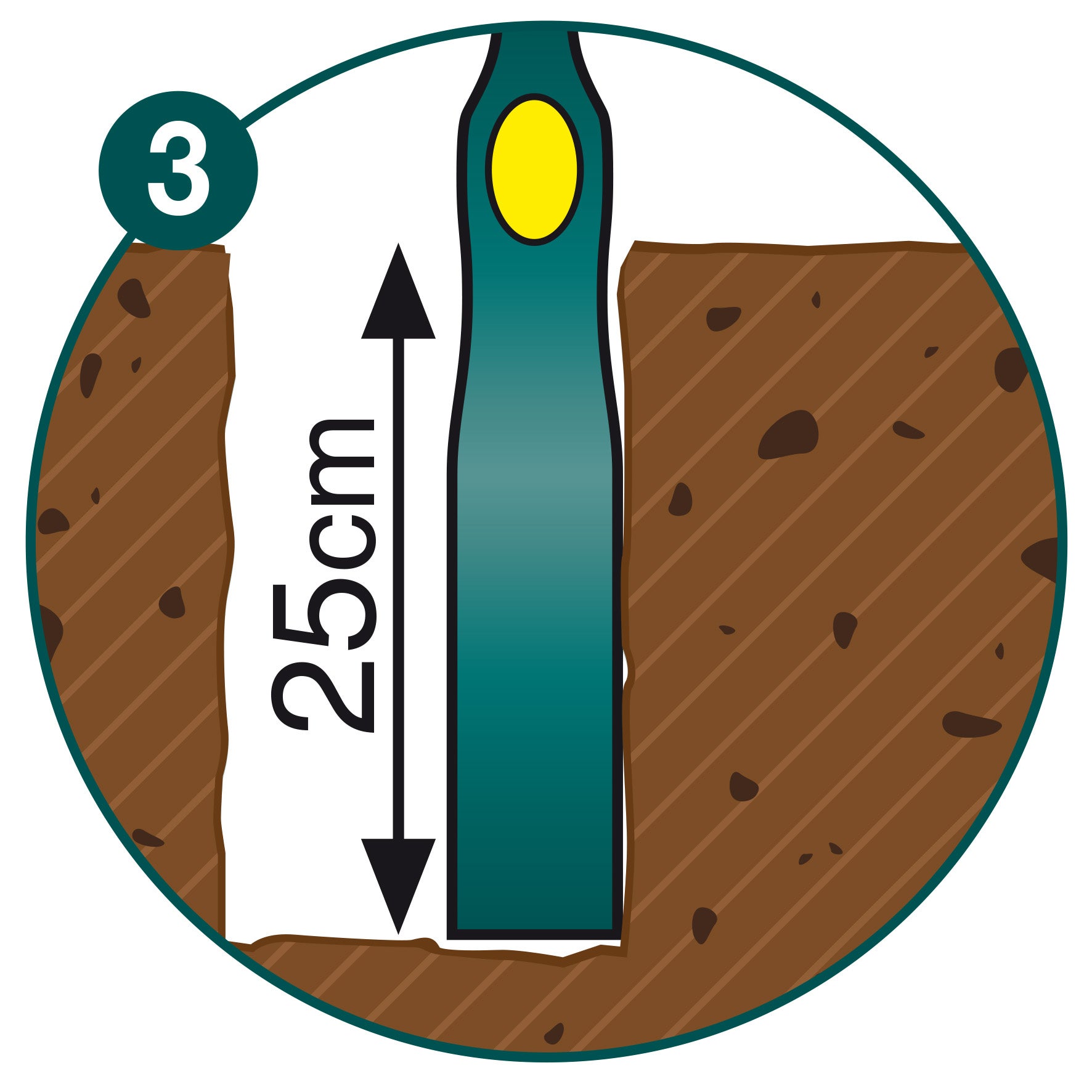 Pioche terrassière acier forgé LEBORGNE, manche composite L.90 cm - 6