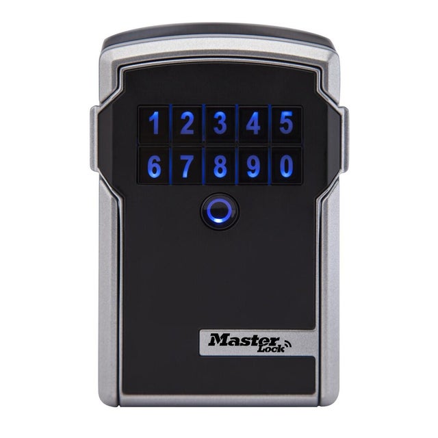 Boîte à clé sécurisée connectée Bluetooth MASTER LOCK H.12.7 x l.8.3 x P.5.9 cm