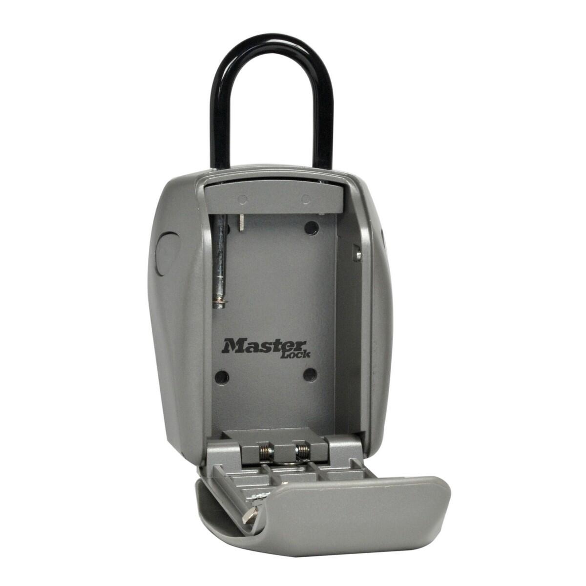 Boîte à clé à sécurisé avec anse H.13,5 x l.10,5 x P.4,6 cm - MASTER LOCK 5414EURD  - 5