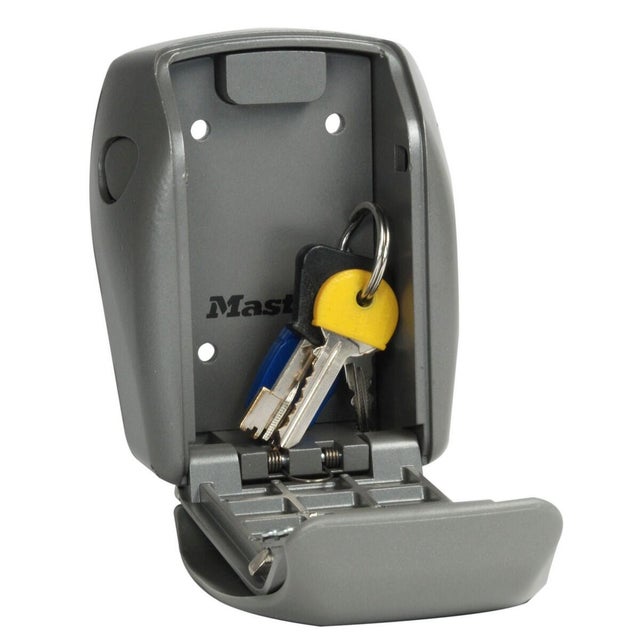 Boîte à clé sécurisée MASTER LOCK Select access à fixer, H.13.5 x l.10.5 x P.3.5