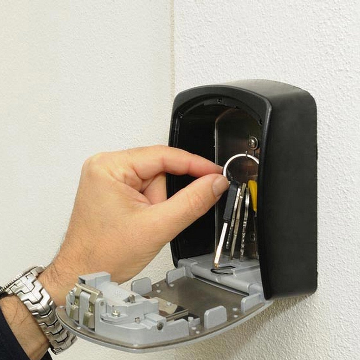 Boîte à clé sécurisée à combinaison MASTER LOCK, H.14.6 x l.10.5 x P.5.1 cm - 3