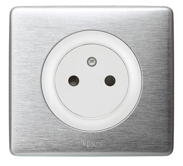 Legrand 090476 Pronto per l'installazione Green'up Access per presa elettrica per montaggio superficiale + Coat gancio + interruttore differenziale