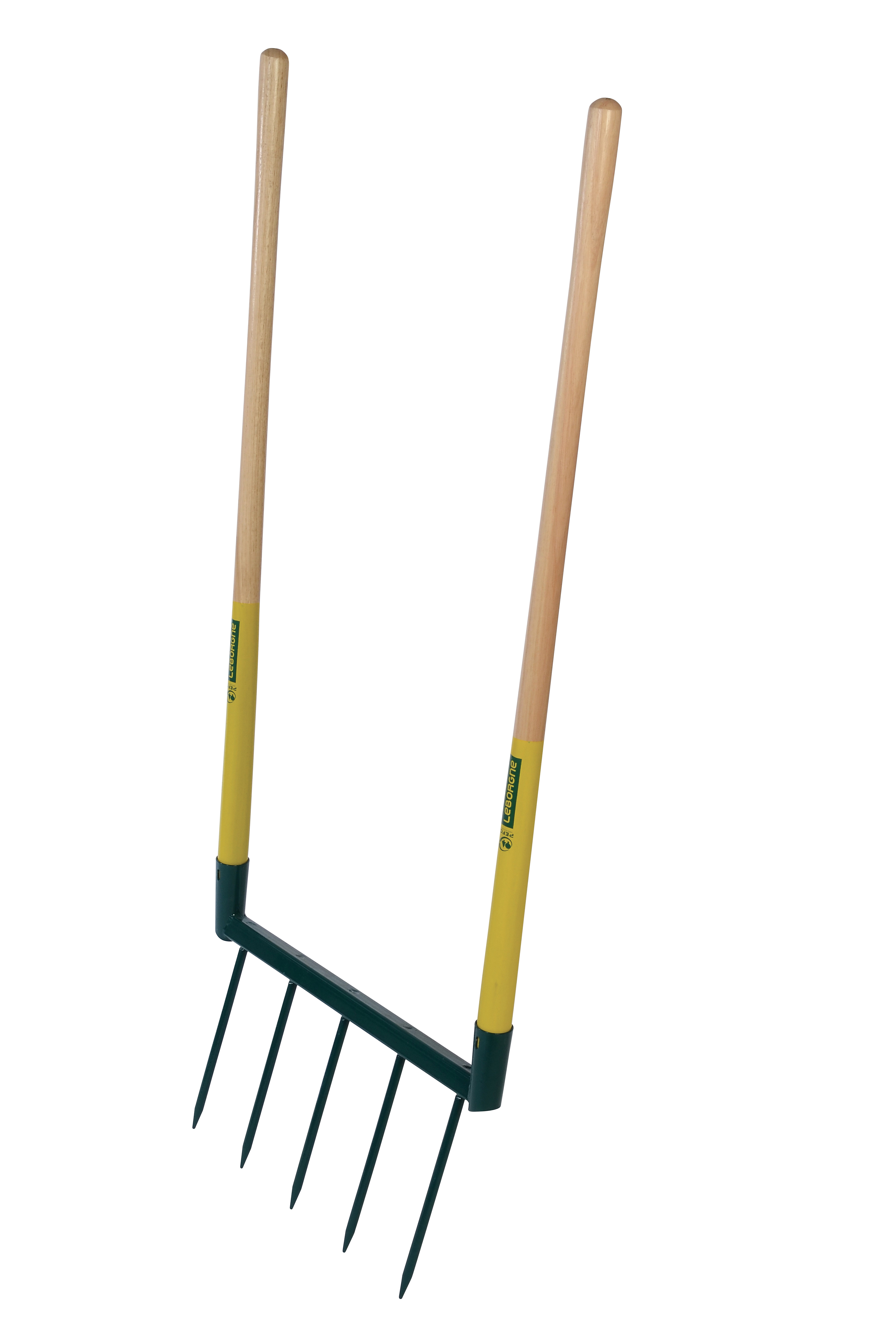 Grelinette à main acier forgé LEBORGNE manche bois L.110 cm - 4