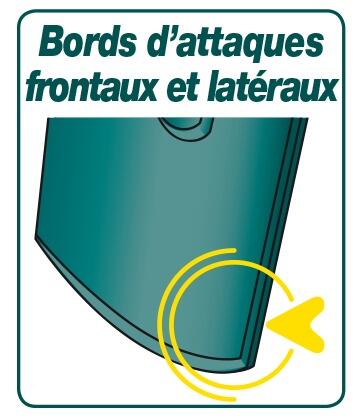 Bêche rebord Duopro LEBORGNE béquille L.90 cm - 6